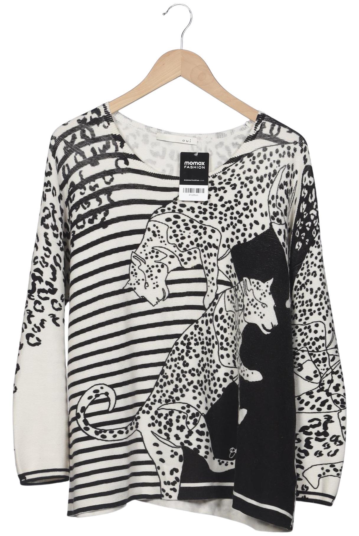 

Oui Damen Pullover, schwarz, Gr. 46