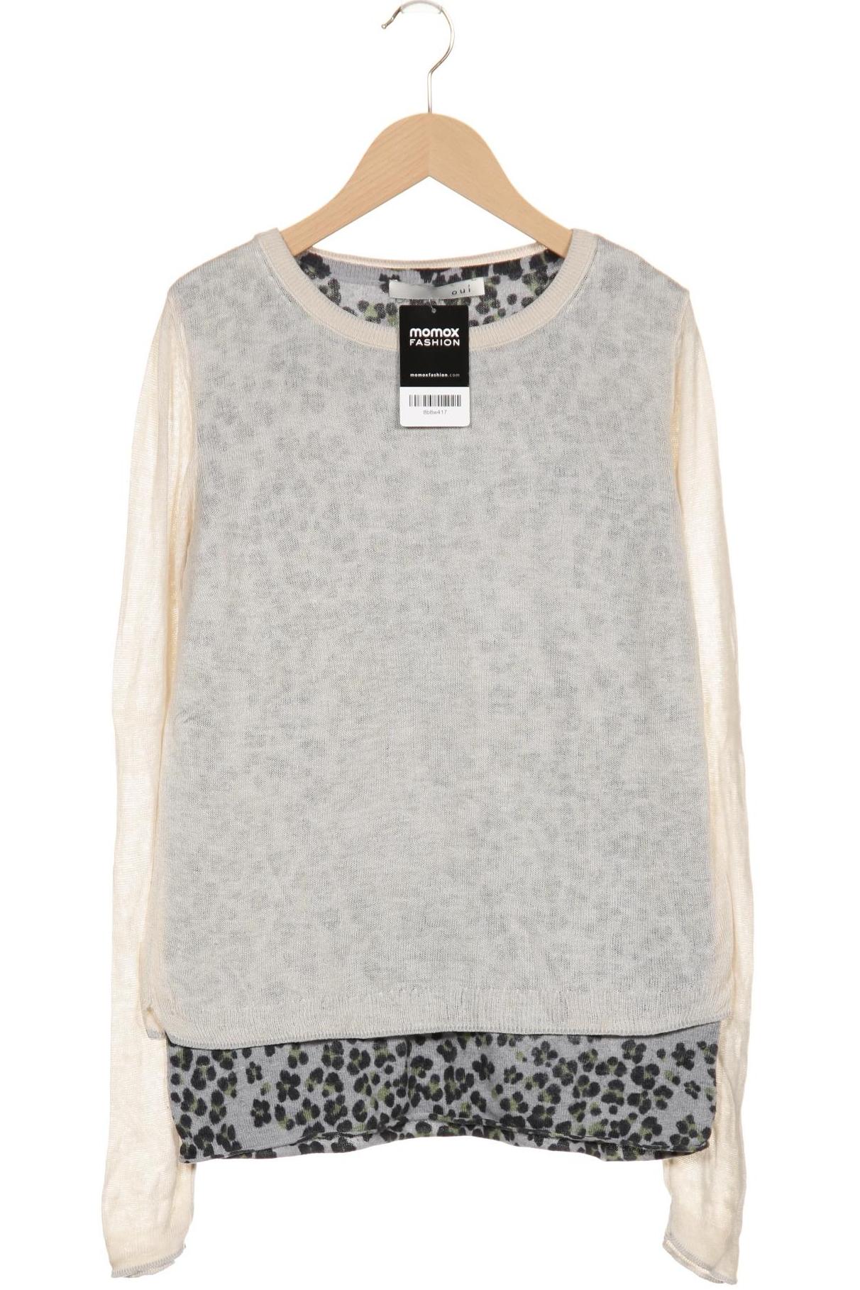 

Oui Damen Pullover, cremeweiß, Gr. 36