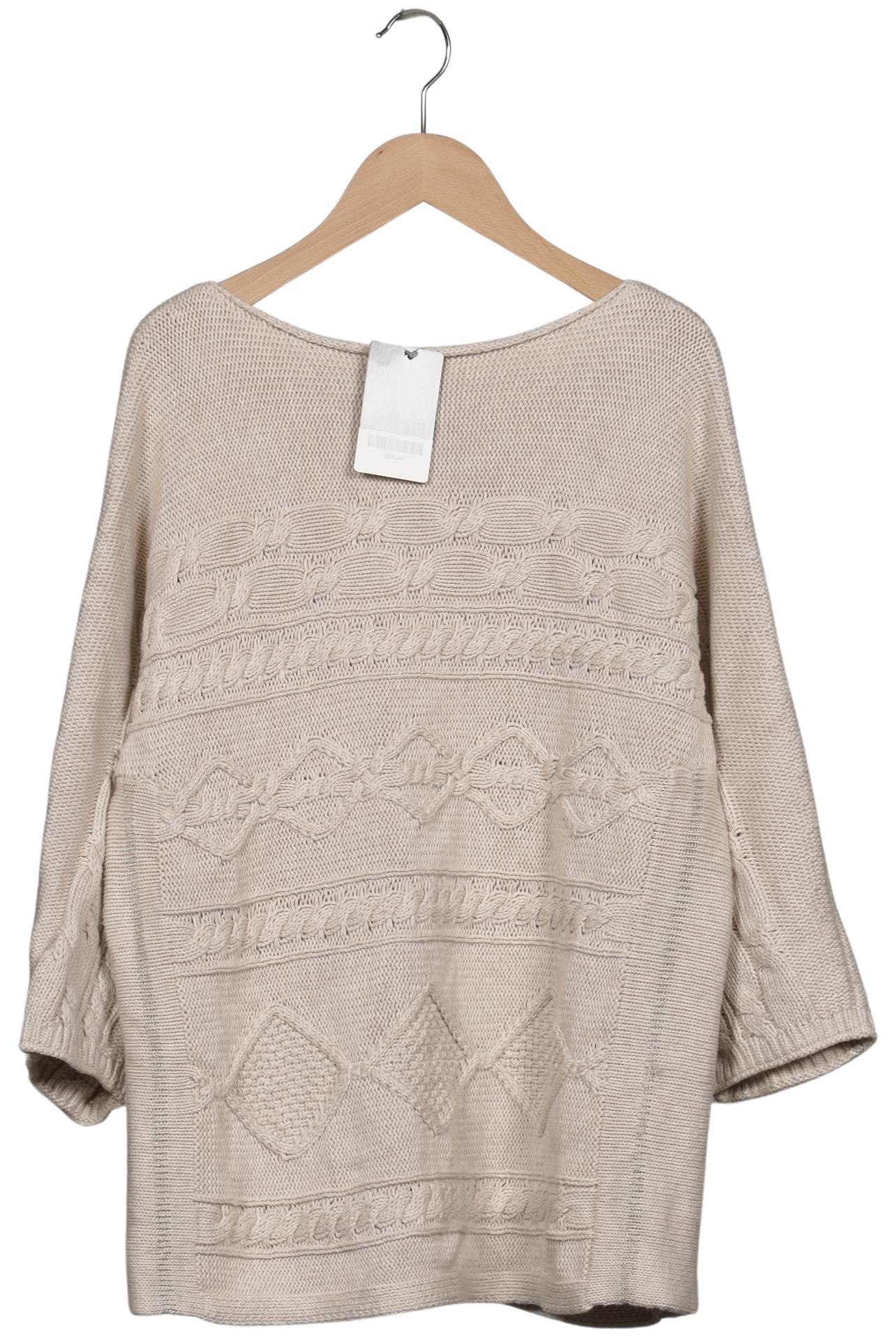 

Oui Damen Pullover, beige, Gr. 40