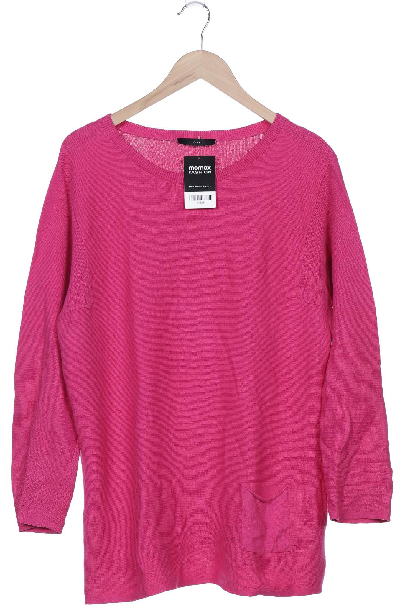 

Oui Damen Pullover, pink, Gr. 44