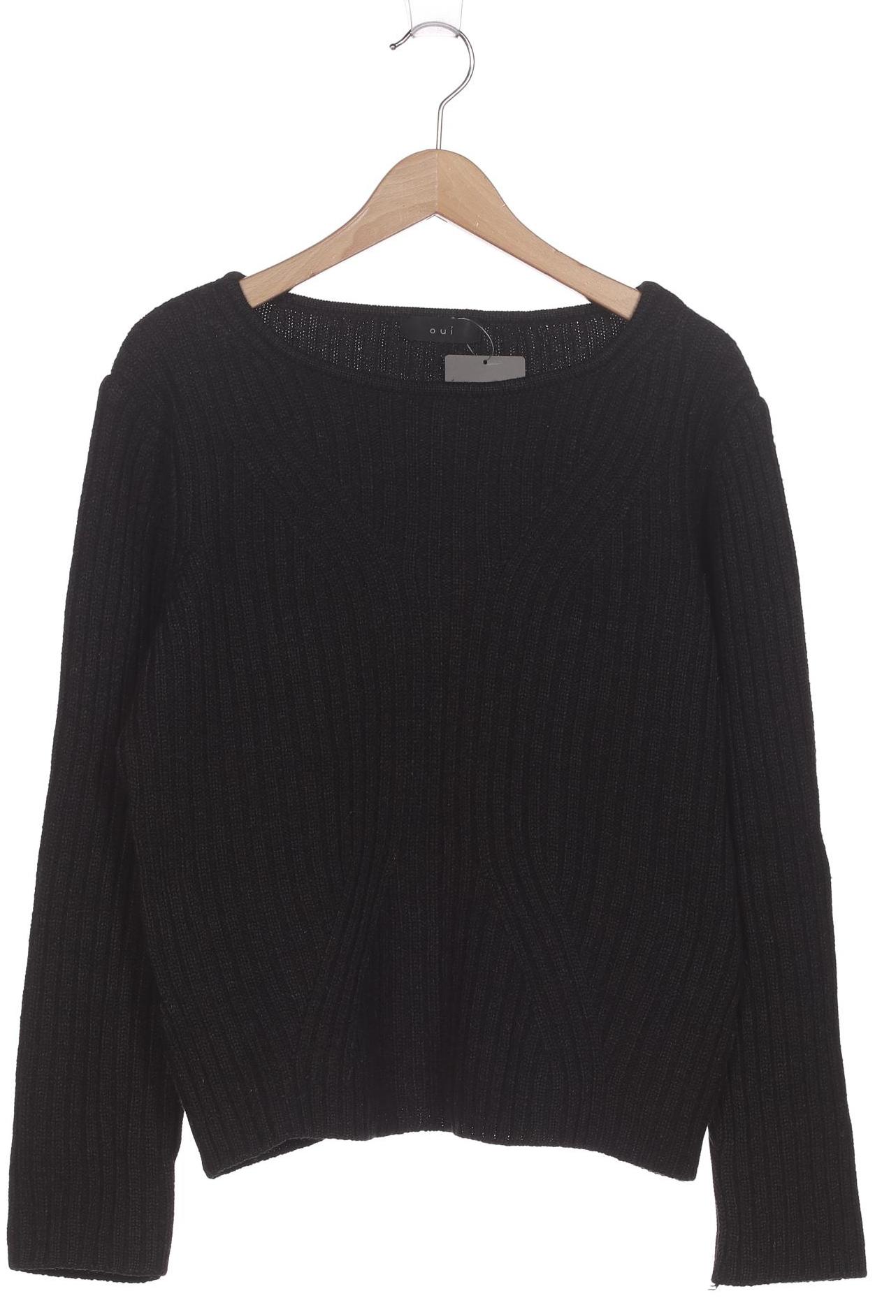 

Oui Damen Pullover, schwarz, Gr. 42