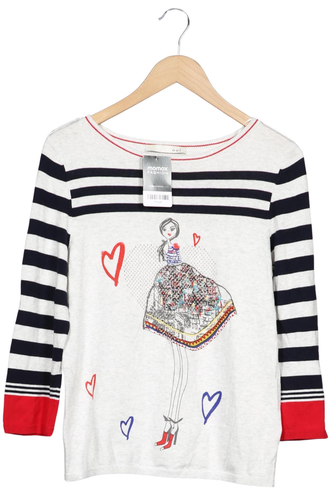 

Oui Damen Pullover, mehrfarbig, Gr. 38