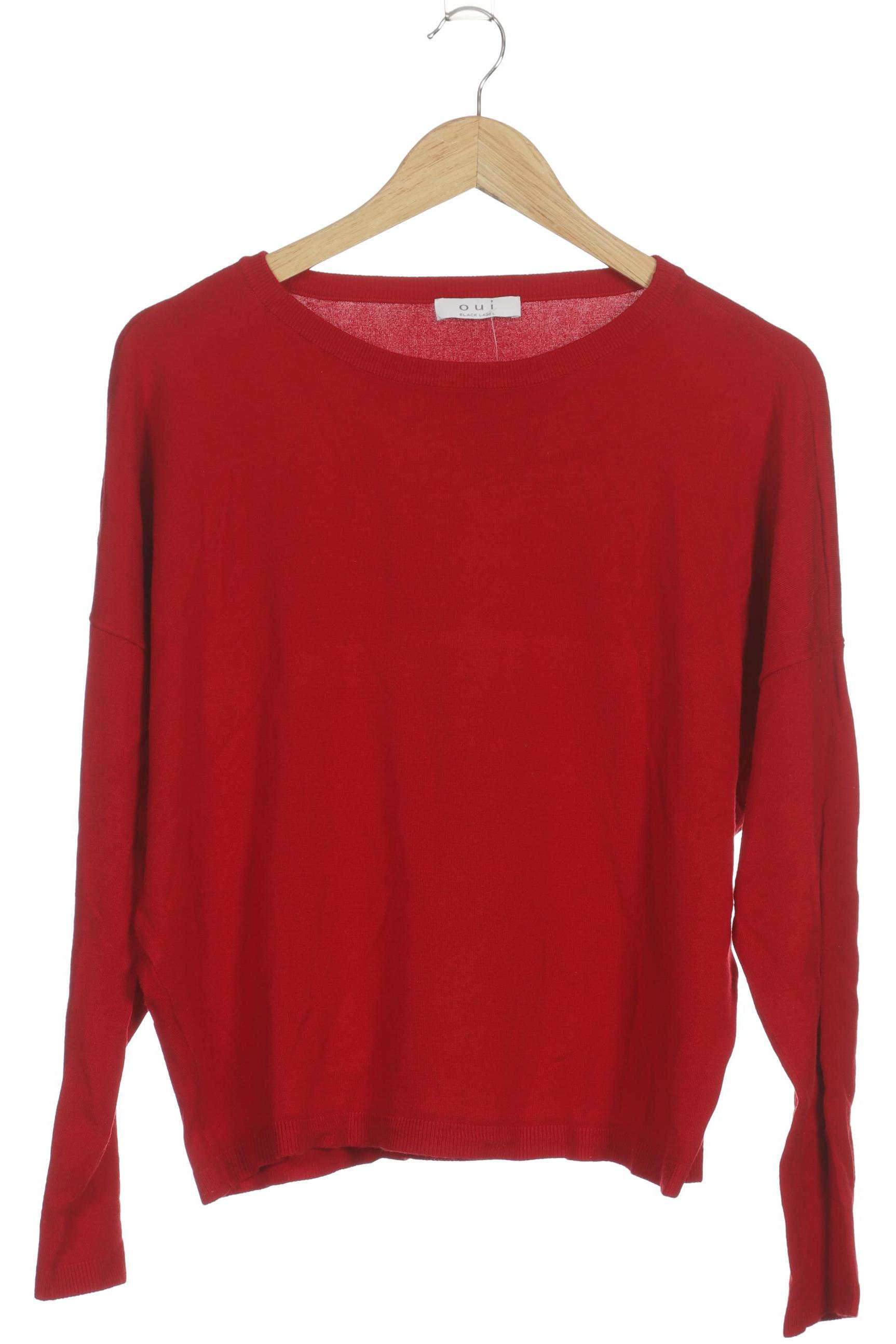 

Oui Damen Pullover, rot, Gr.