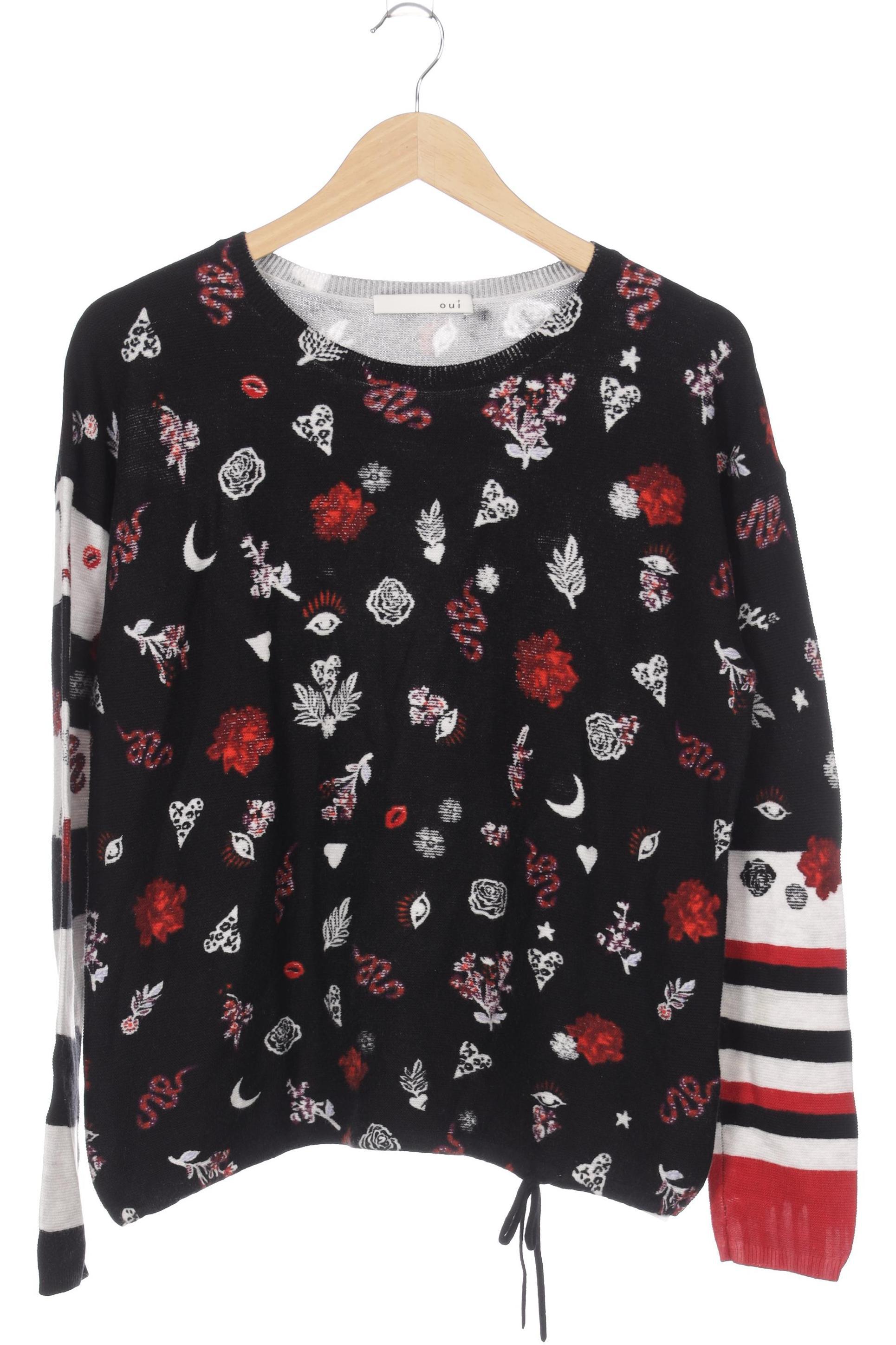 

Oui Damen Pullover, schwarz, Gr. 36