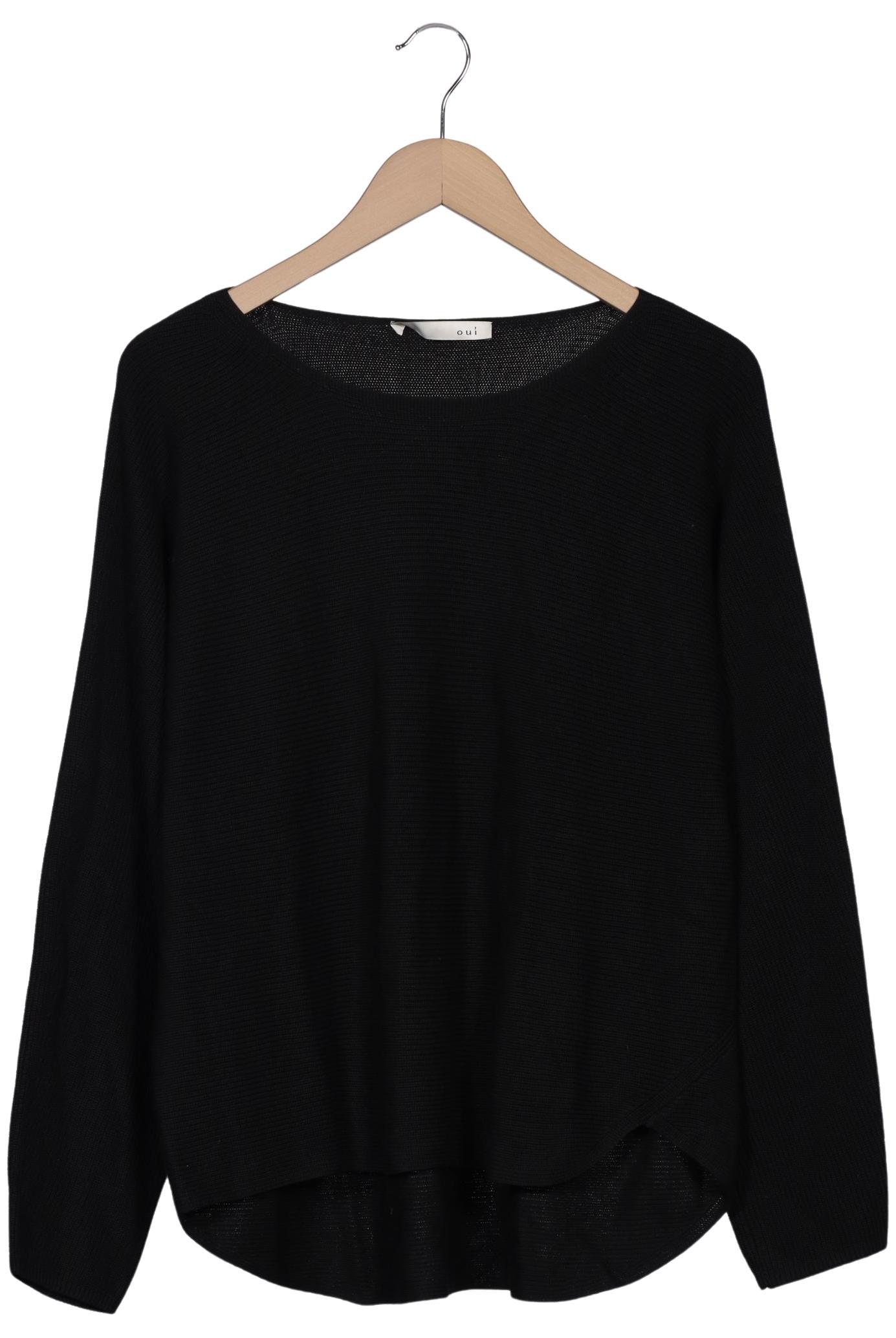 

Oui Damen Pullover, schwarz, Gr. 42