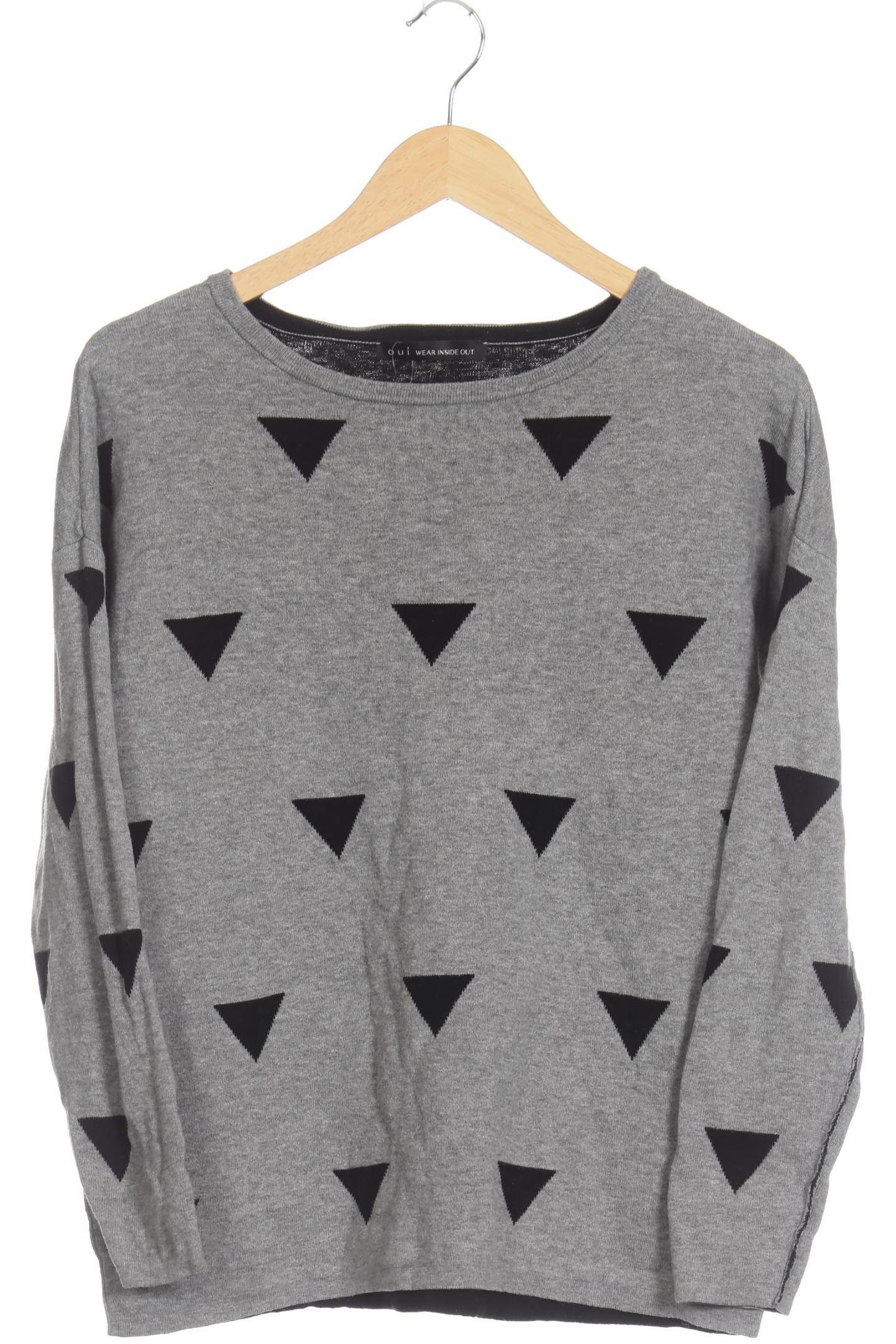 

Oui Damen Pullover, grau, Gr.