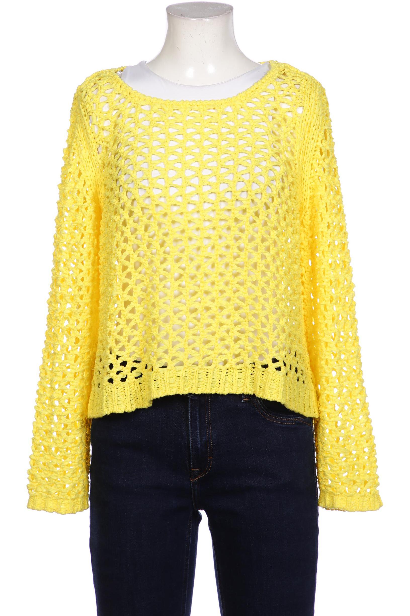 

Oui Damen Pullover, gold, Gr. 40
