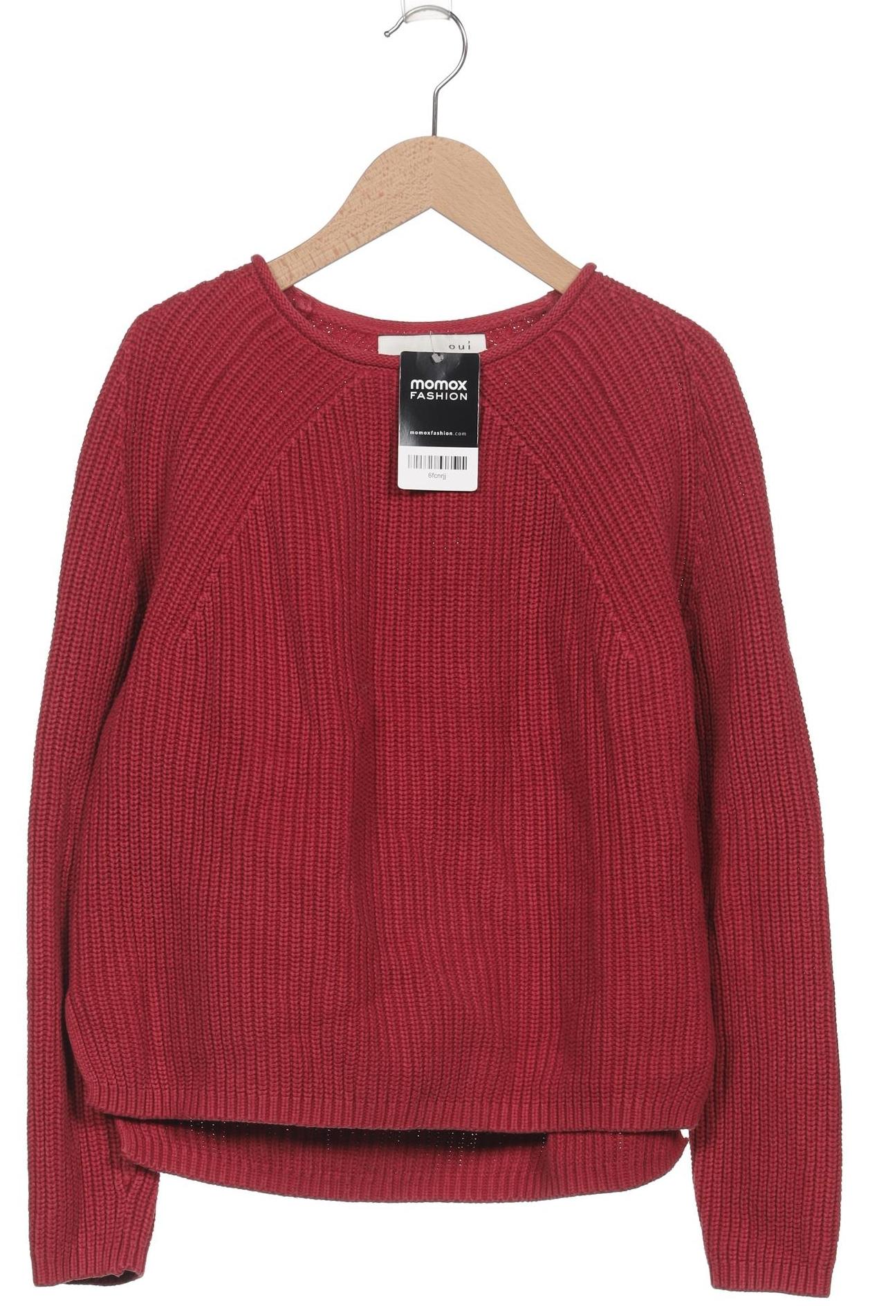 

Oui Damen Pullover, bordeaux, Gr. 36