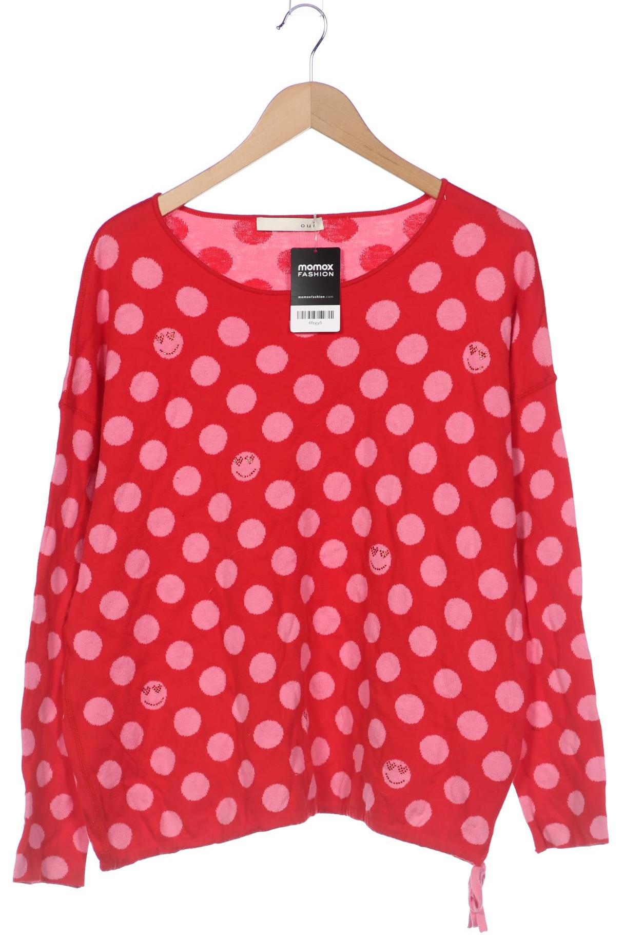 

Oui Damen Pullover, rot