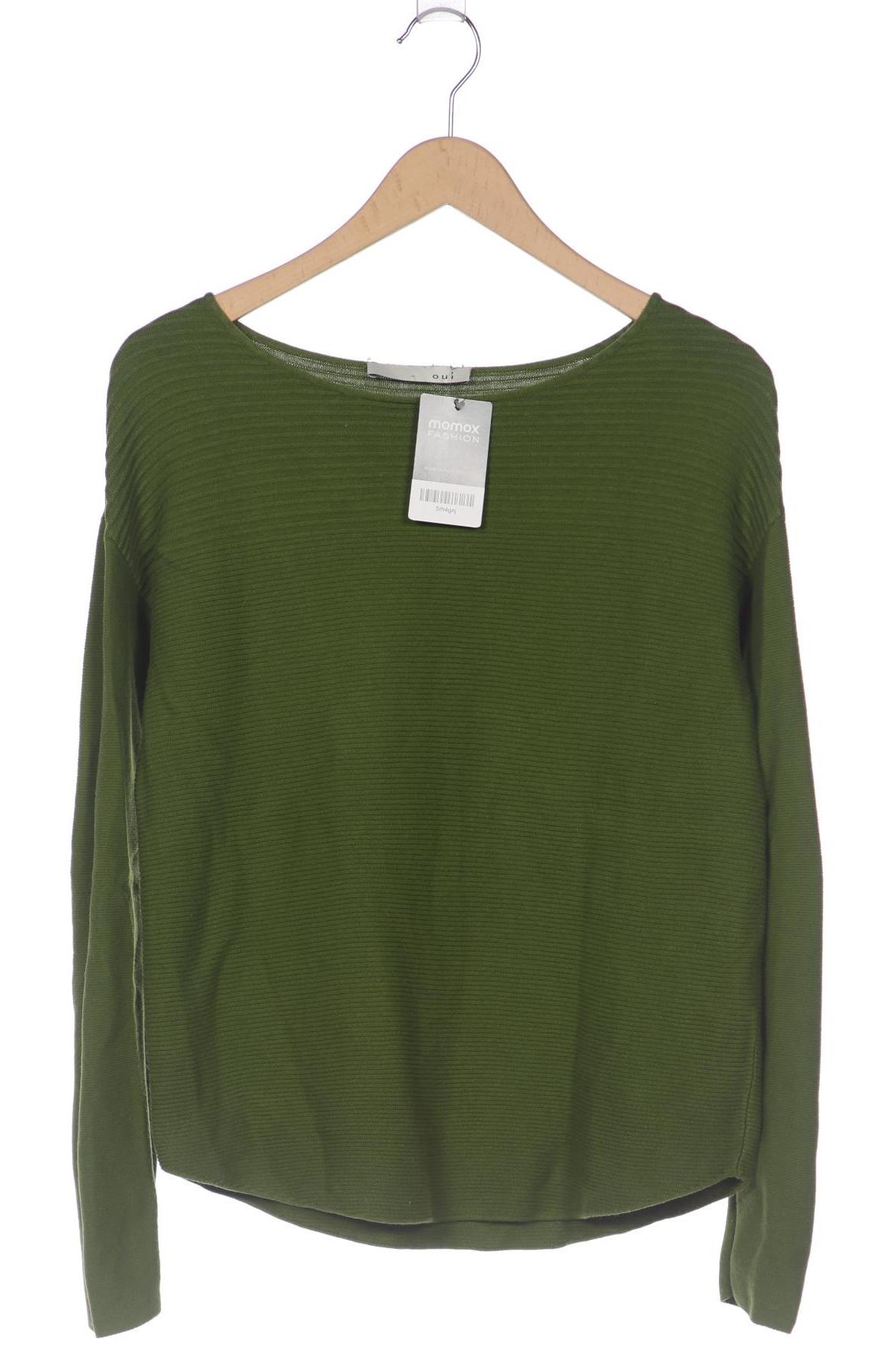 

Oui Damen Pullover, grün, Gr. 38