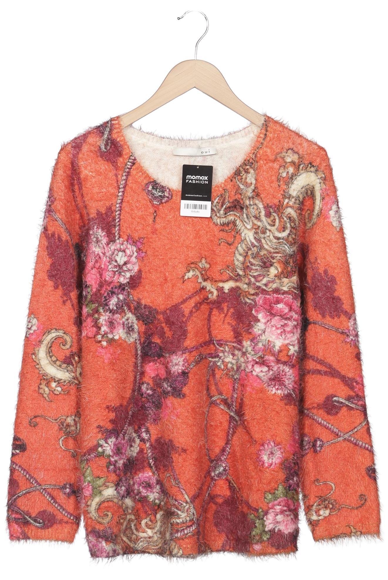 

Oui Damen Pullover, orange, Gr. 44