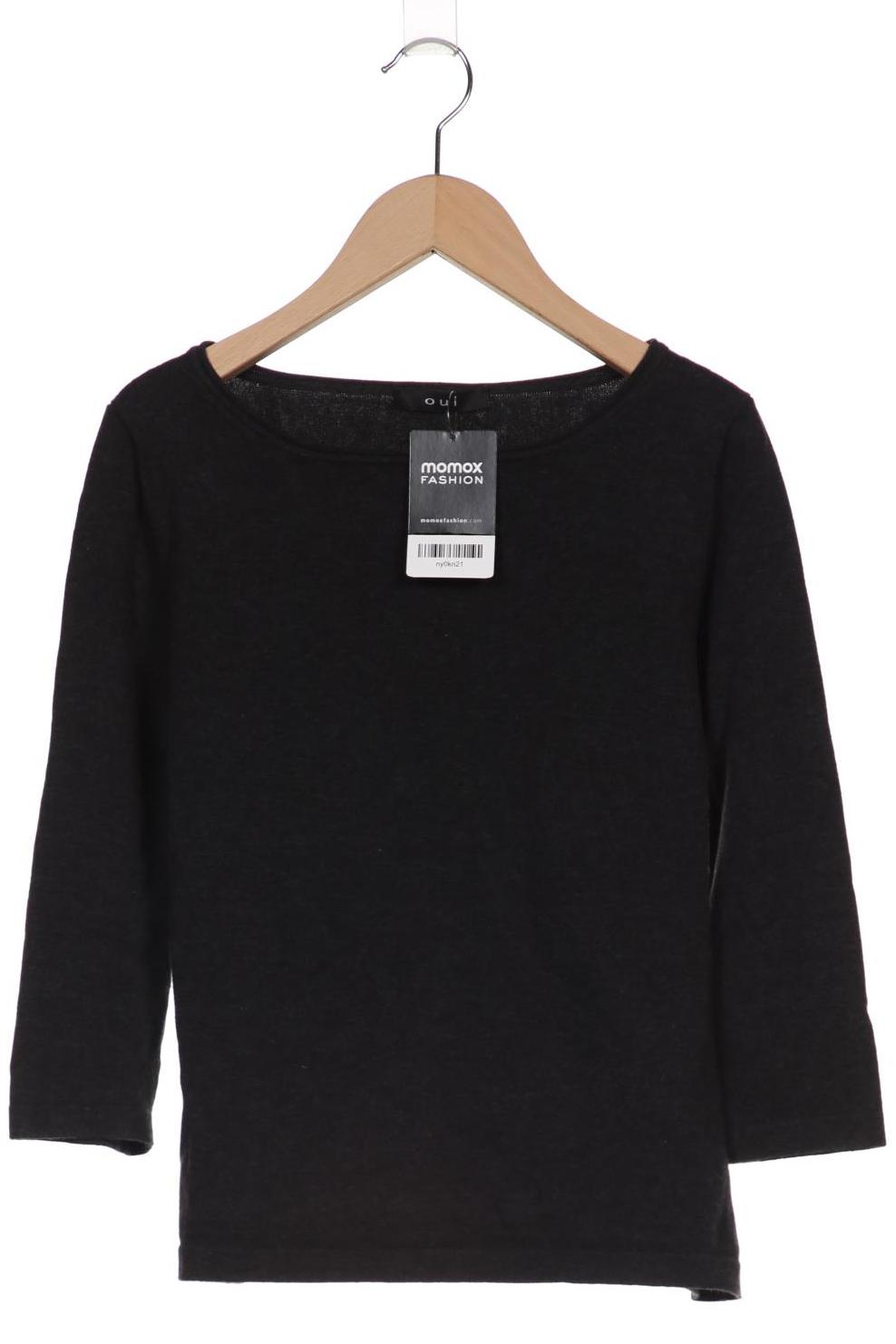 

Oui Damen Pullover, grau