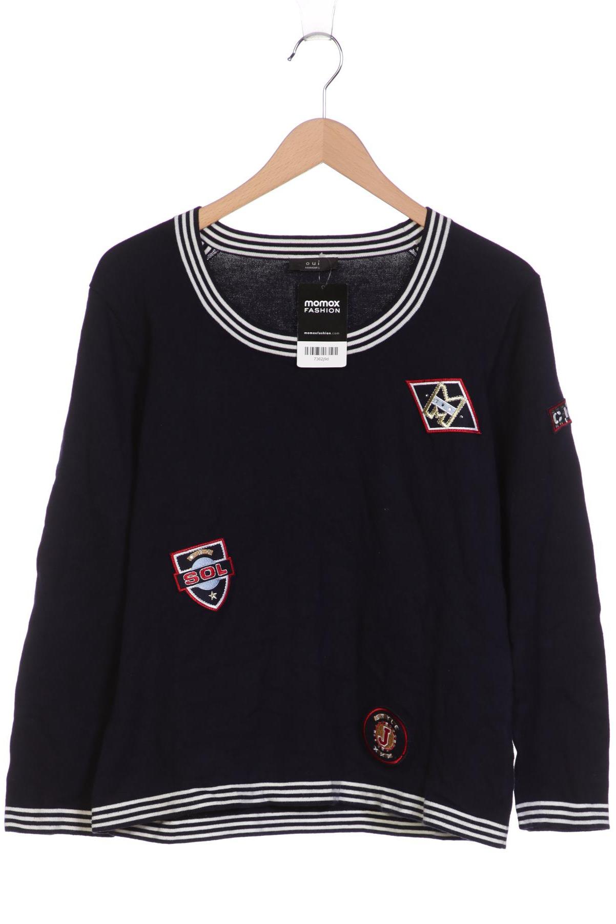 

Oui Damen Pullover, marineblau, Gr. 44