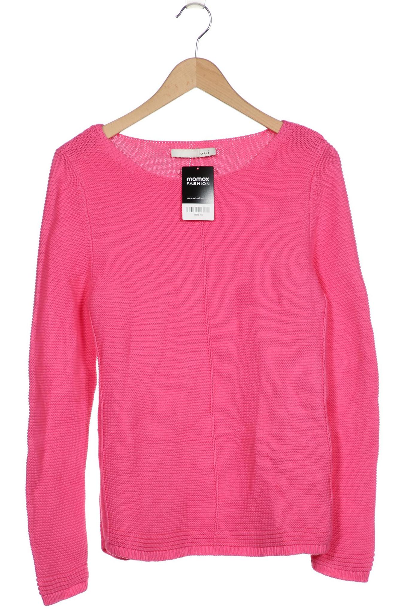 

Oui Damen Pullover, pink, Gr. 38