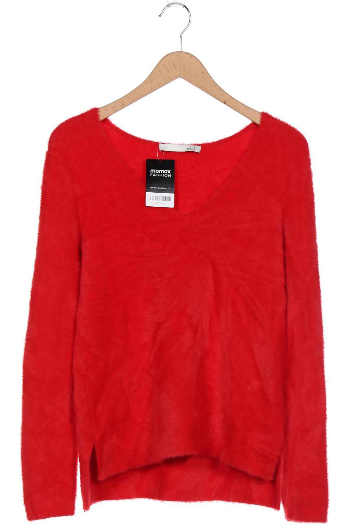 

Oui Damen Pullover, rot