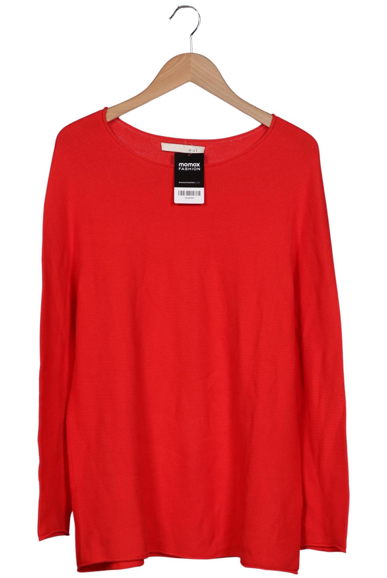 

Oui Damen Pullover, rot, Gr. 42