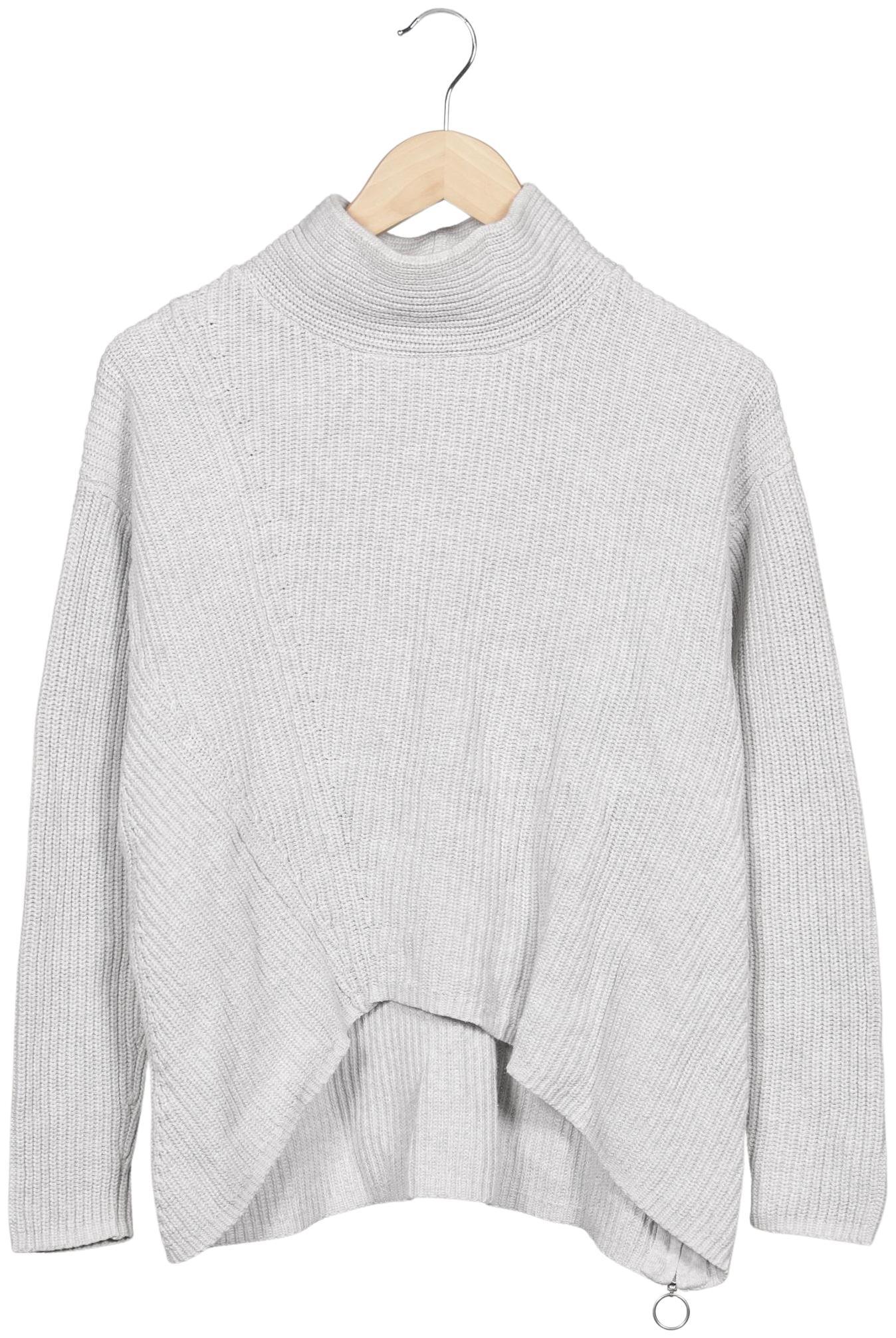 

Oui Damen Pullover, grau, Gr. 34