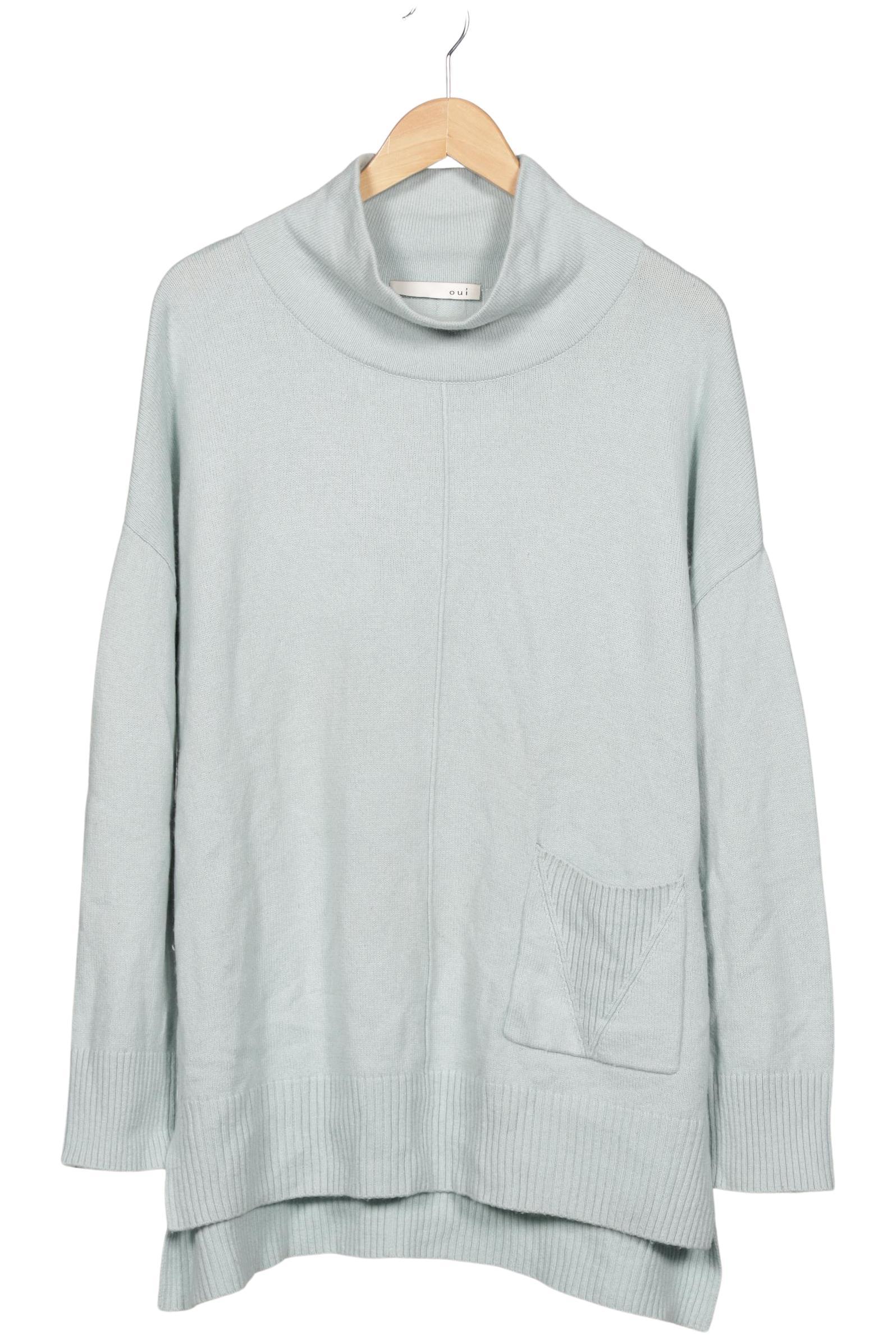 

Oui Damen Pullover, hellblau, Gr. 46
