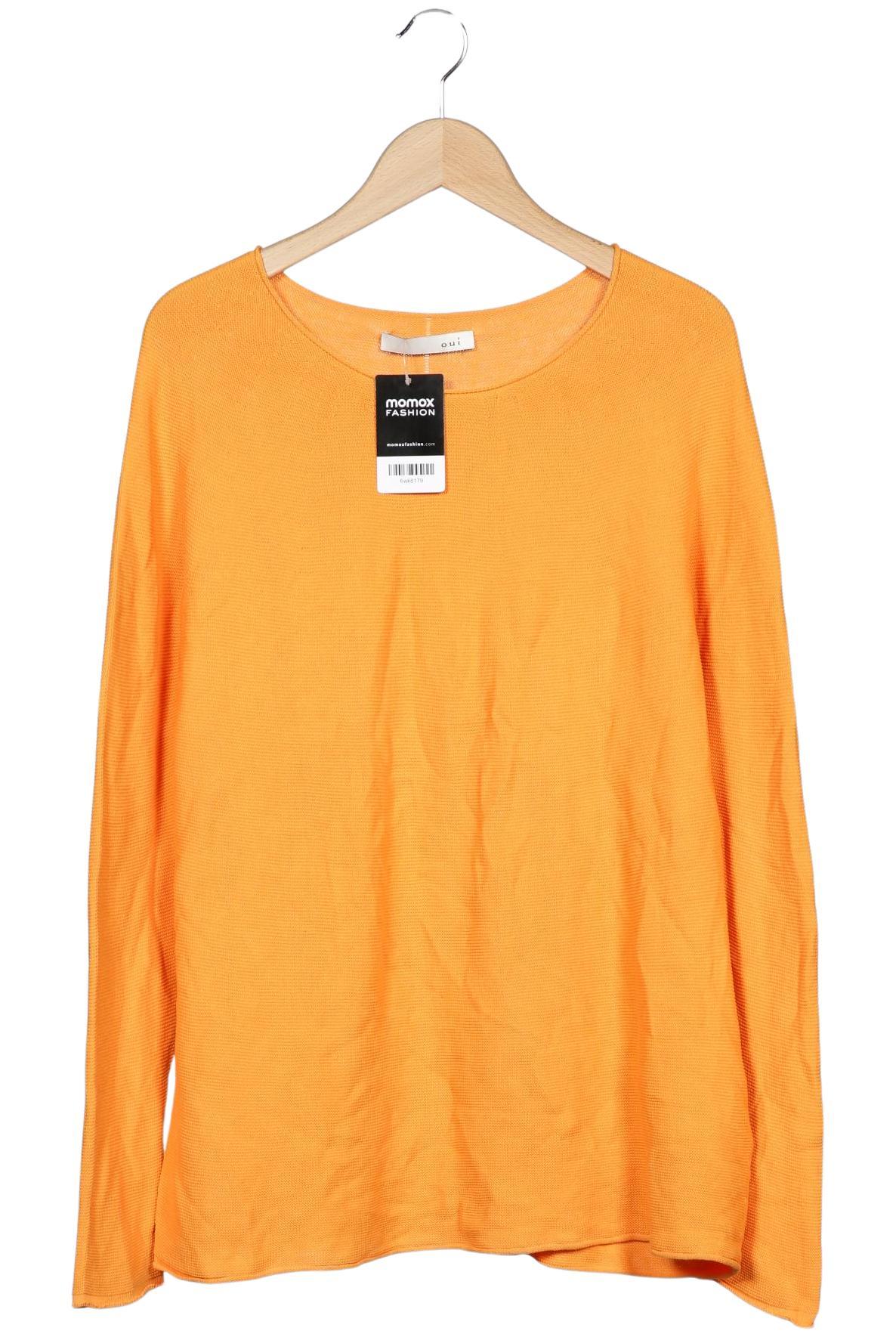 

Oui Damen Pullover, orange, Gr. 40