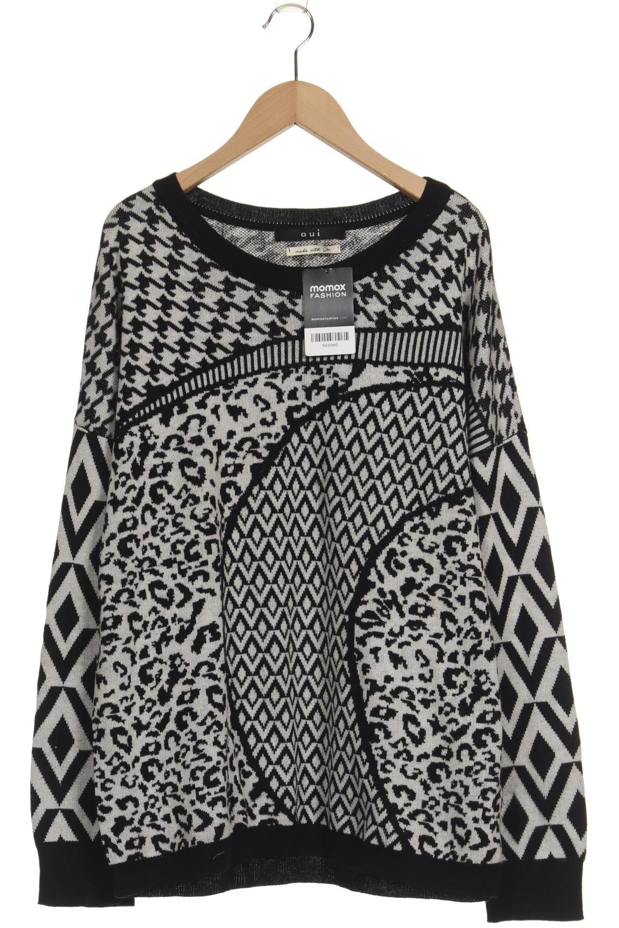 

Oui Damen Pullover, schwarz, Gr. 42