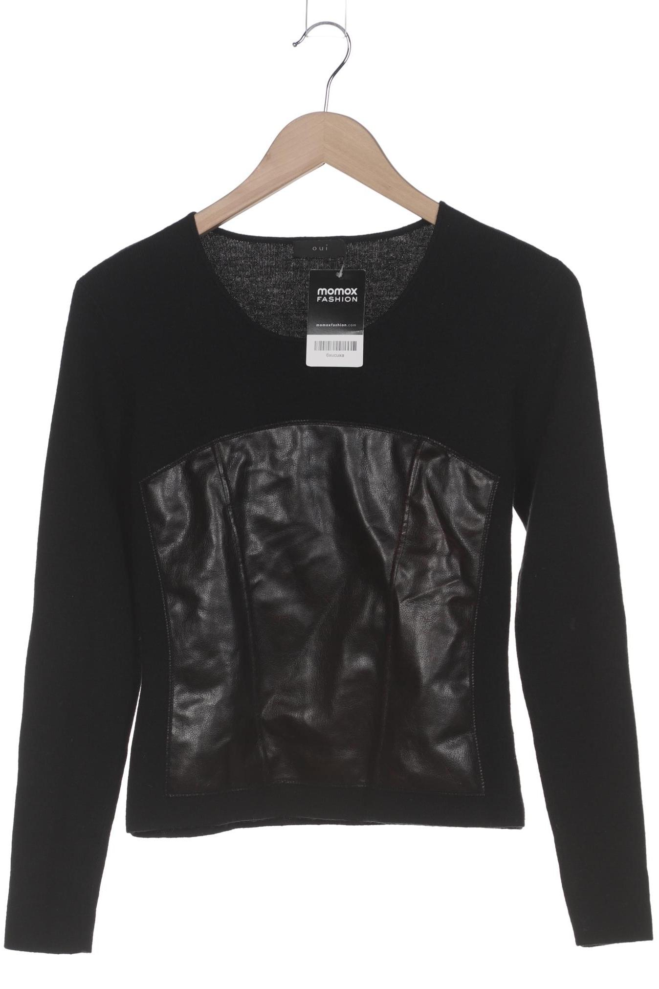 

Oui Damen Pullover, schwarz, Gr. 38