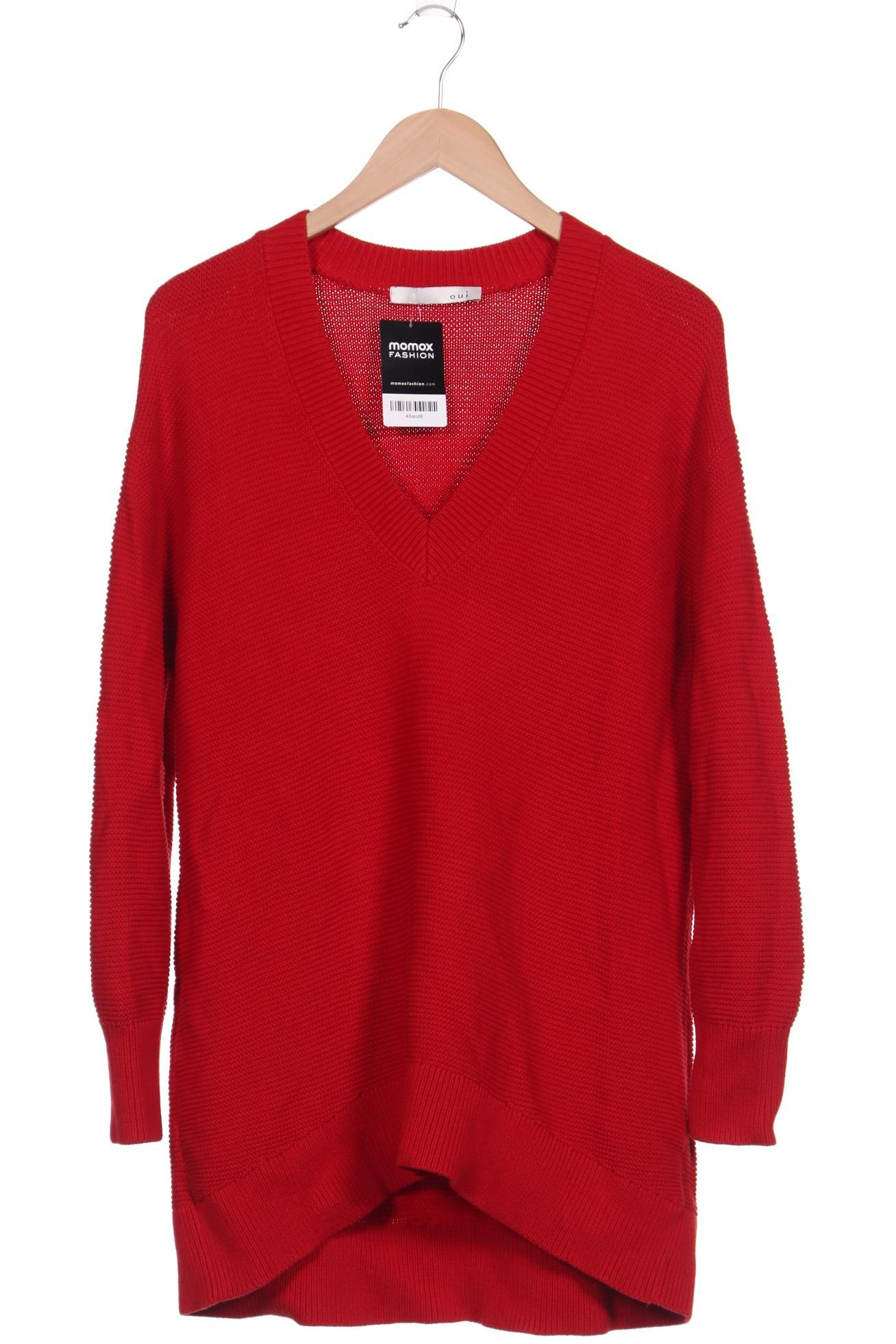

Oui Damen Pullover, rot