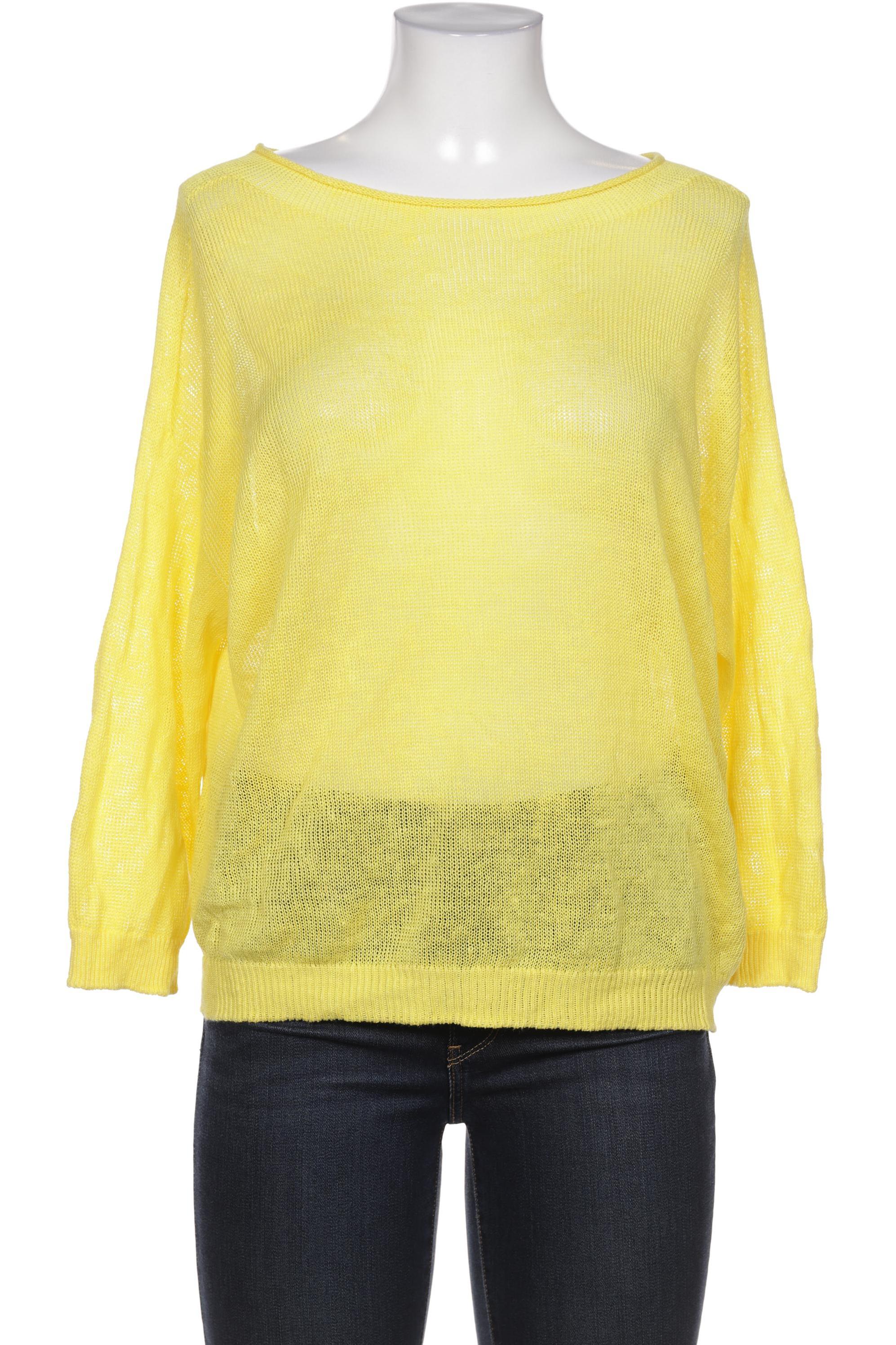 

Oui Damen Pullover, gelb, Gr. 36