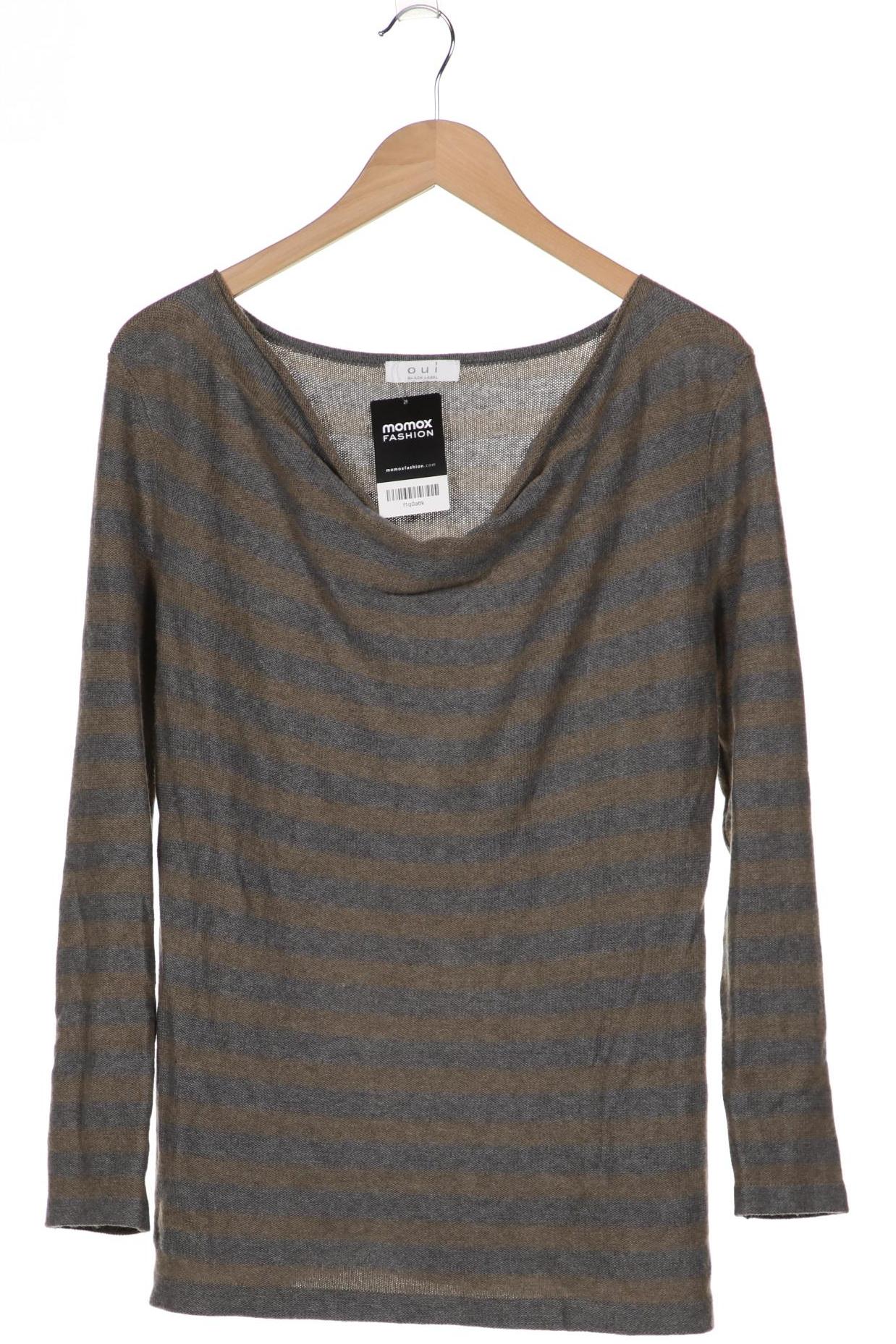 

Oui Damen Pullover, grau