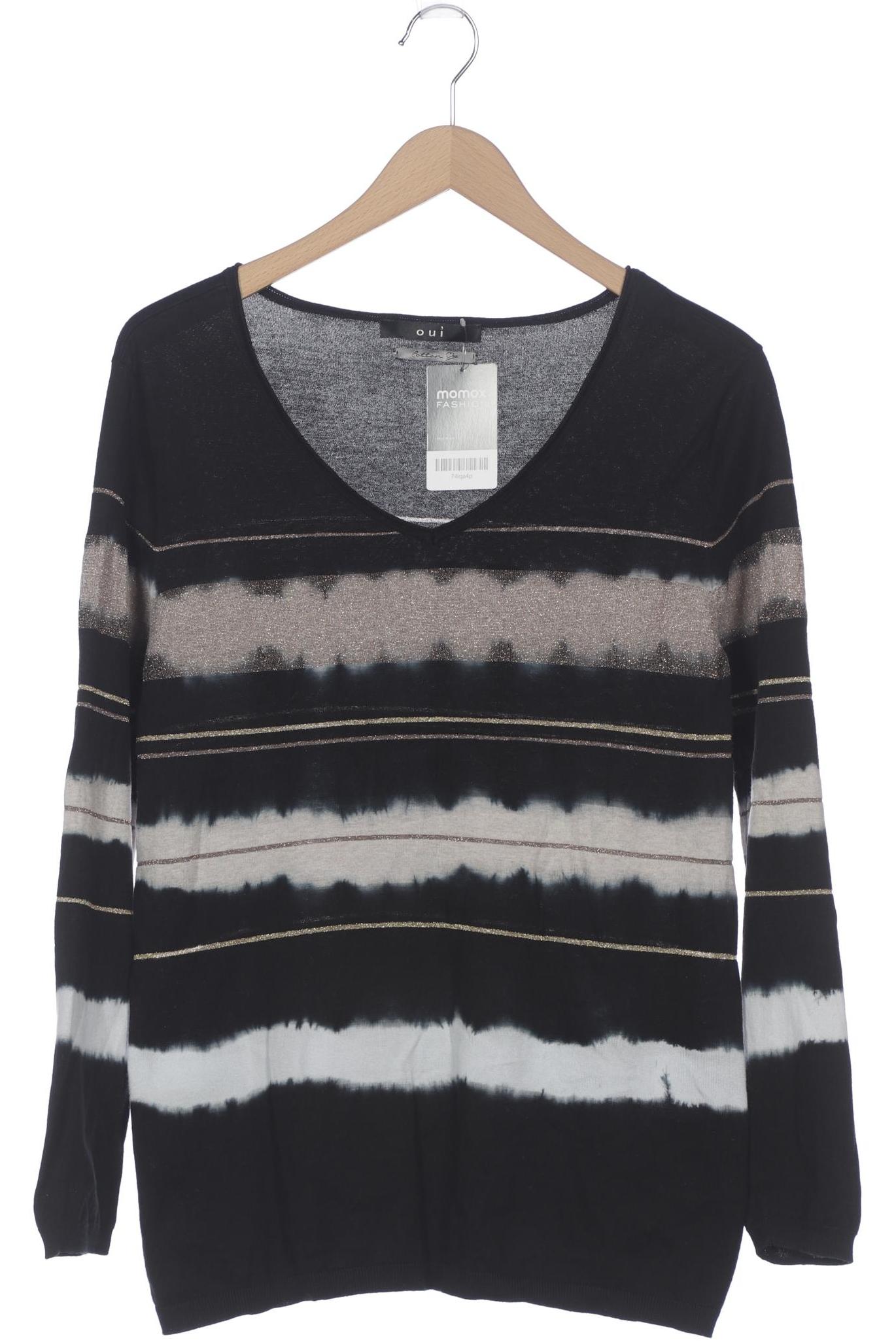

Oui Damen Pullover, schwarz, Gr. 44