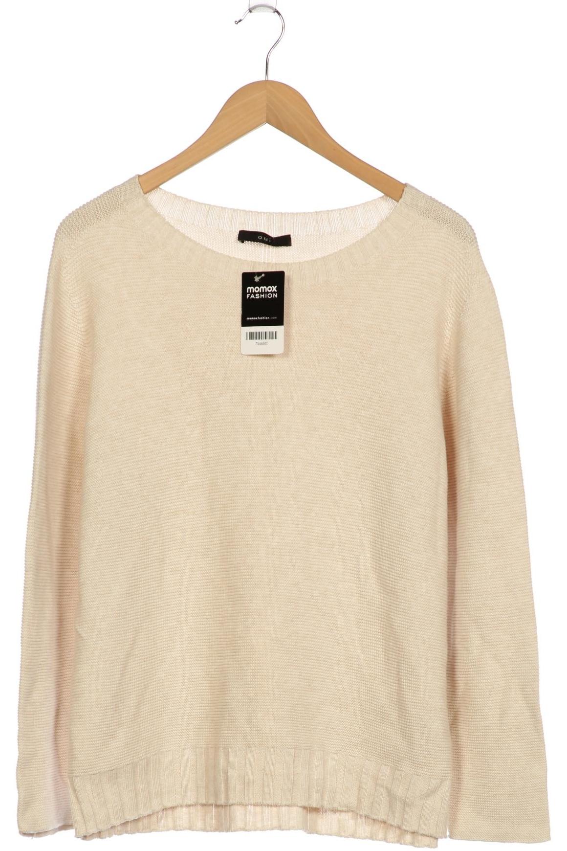 

Oui Damen Pullover, beige, Gr. 40