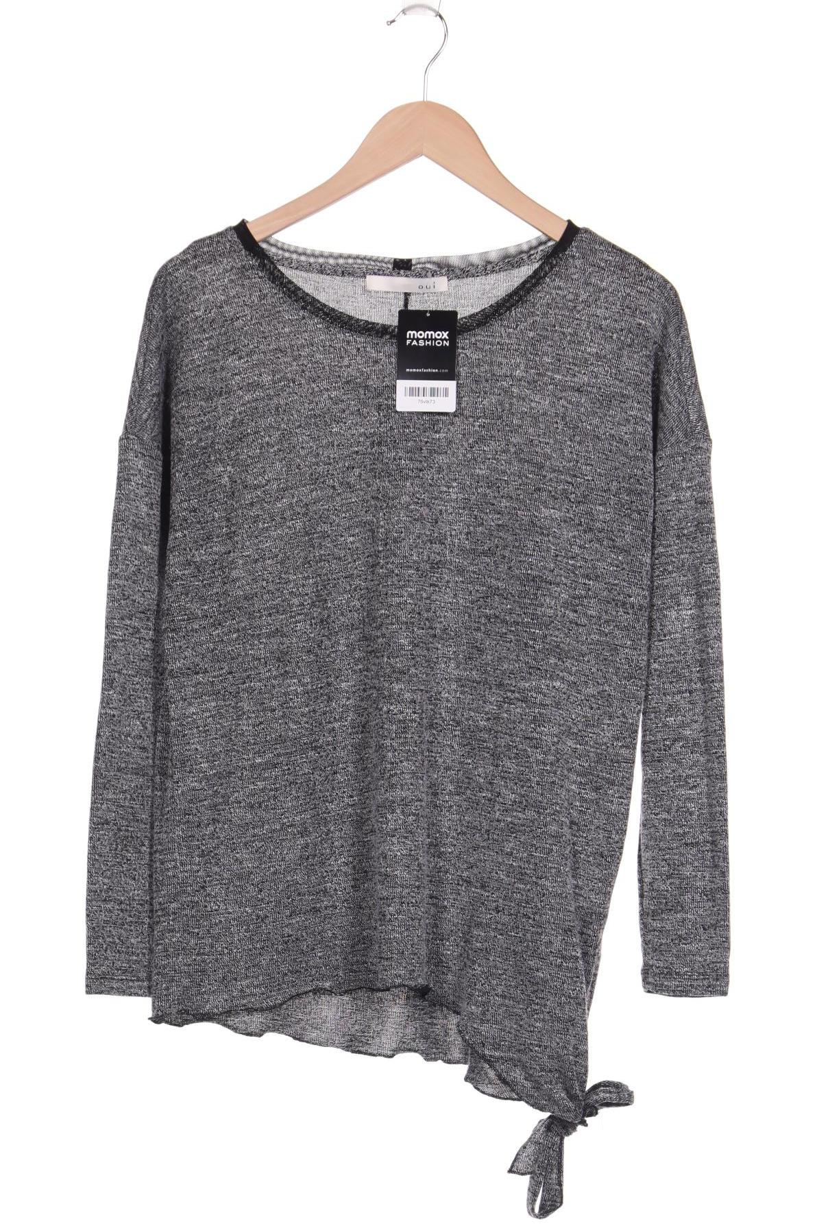 

Oui Damen Pullover, grau