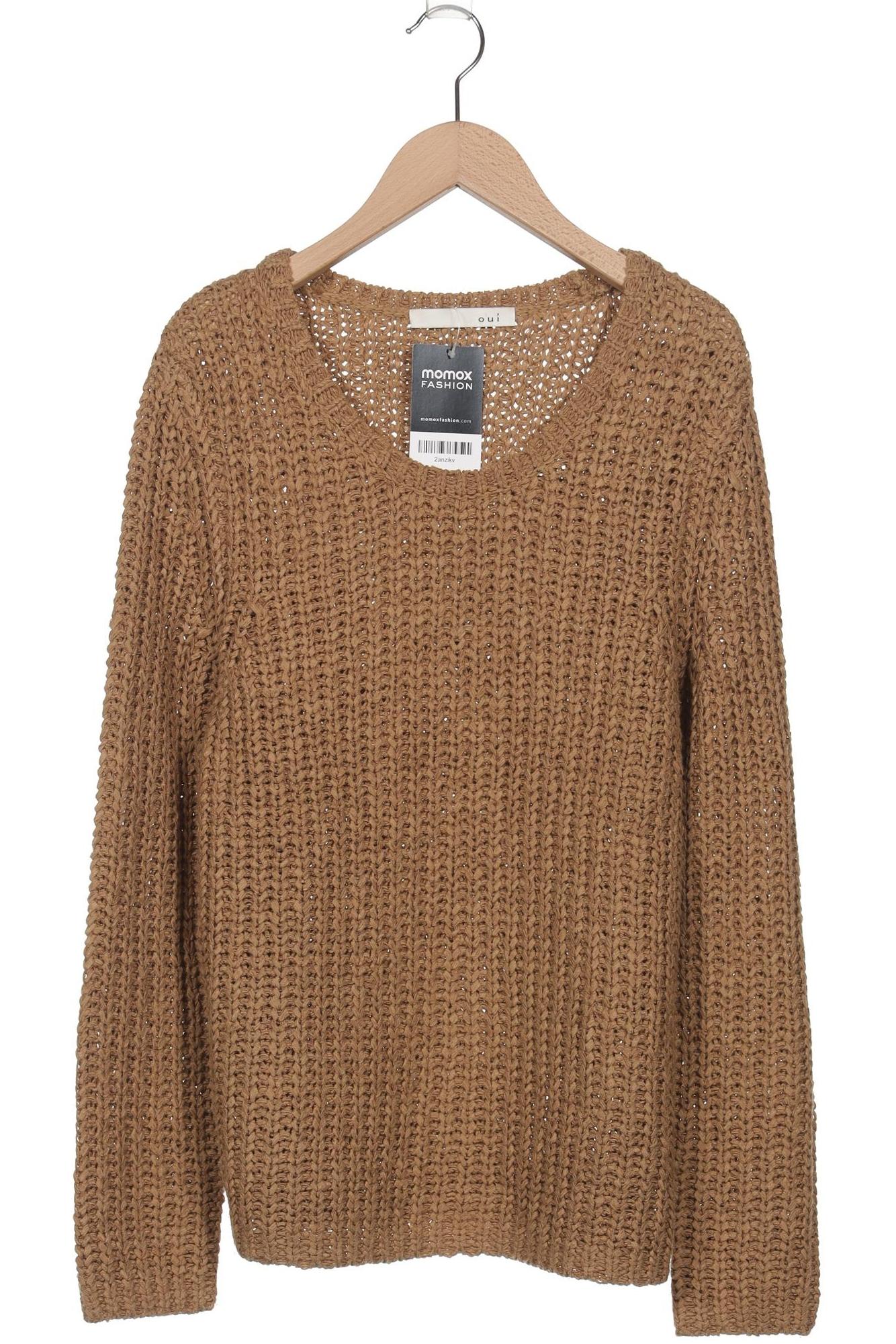 

Oui Damen Pullover, braun, Gr. 40