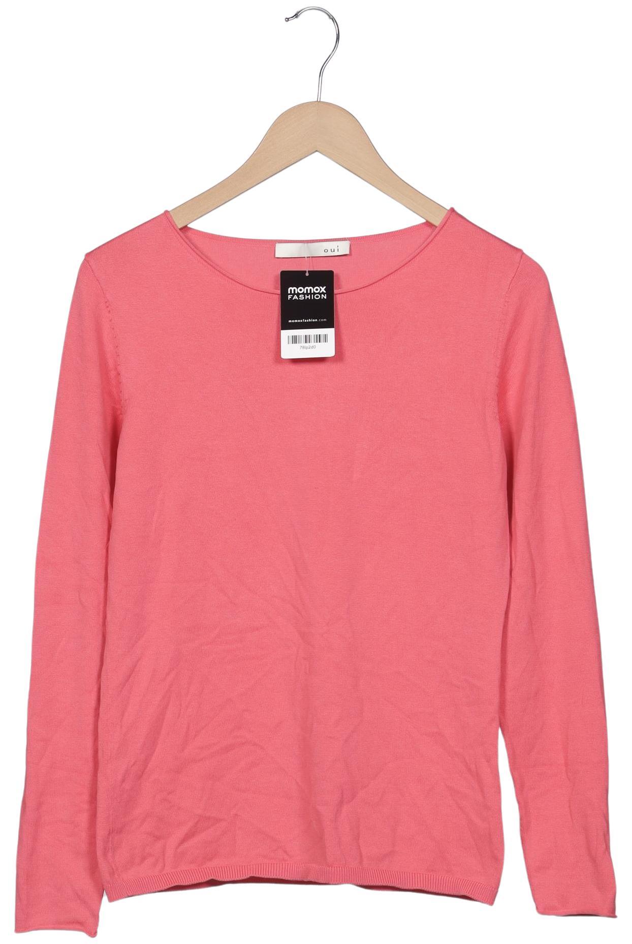 

Oui Damen Pullover, pink, Gr. 38
