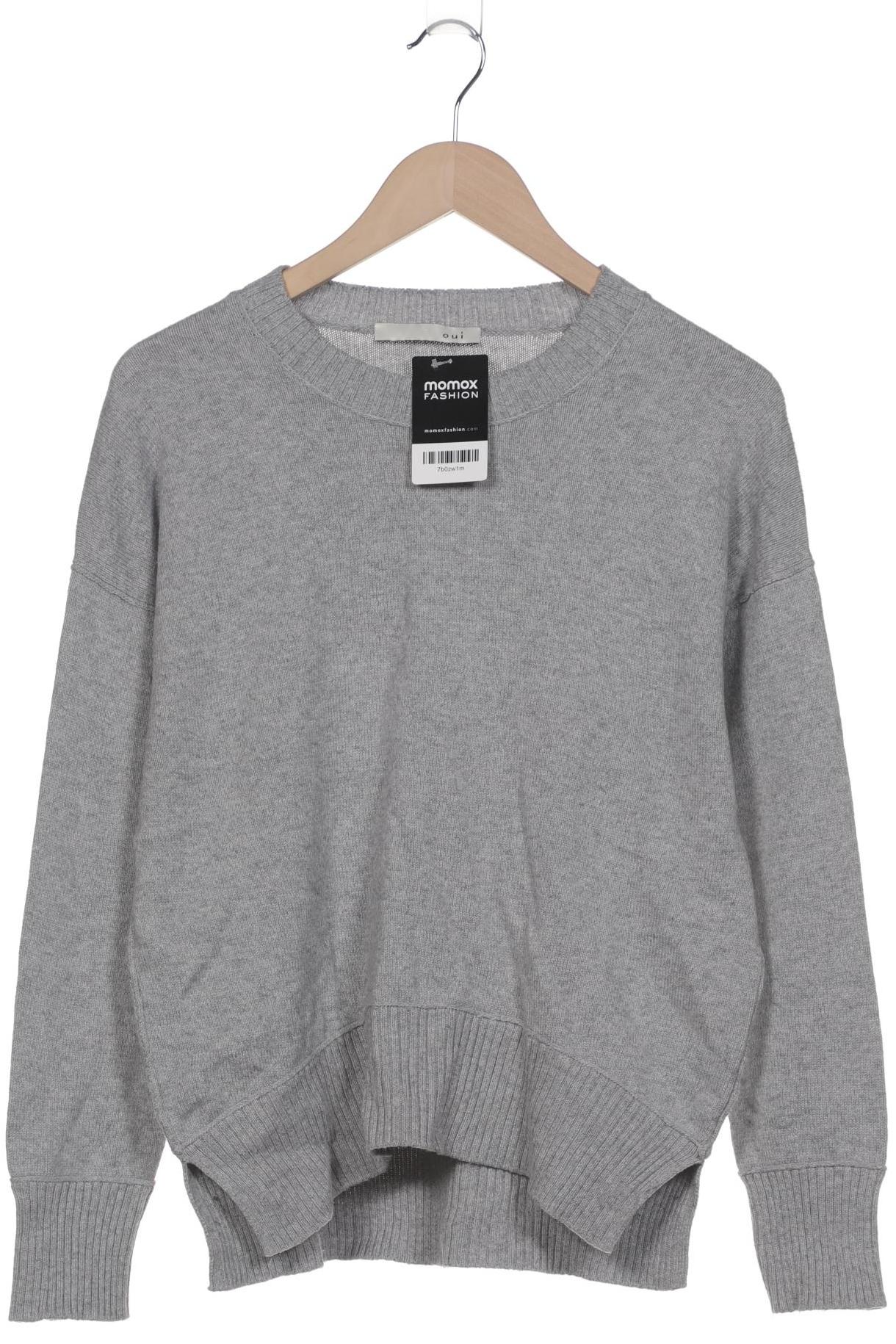 

Oui Damen Pullover, grau, Gr. 36