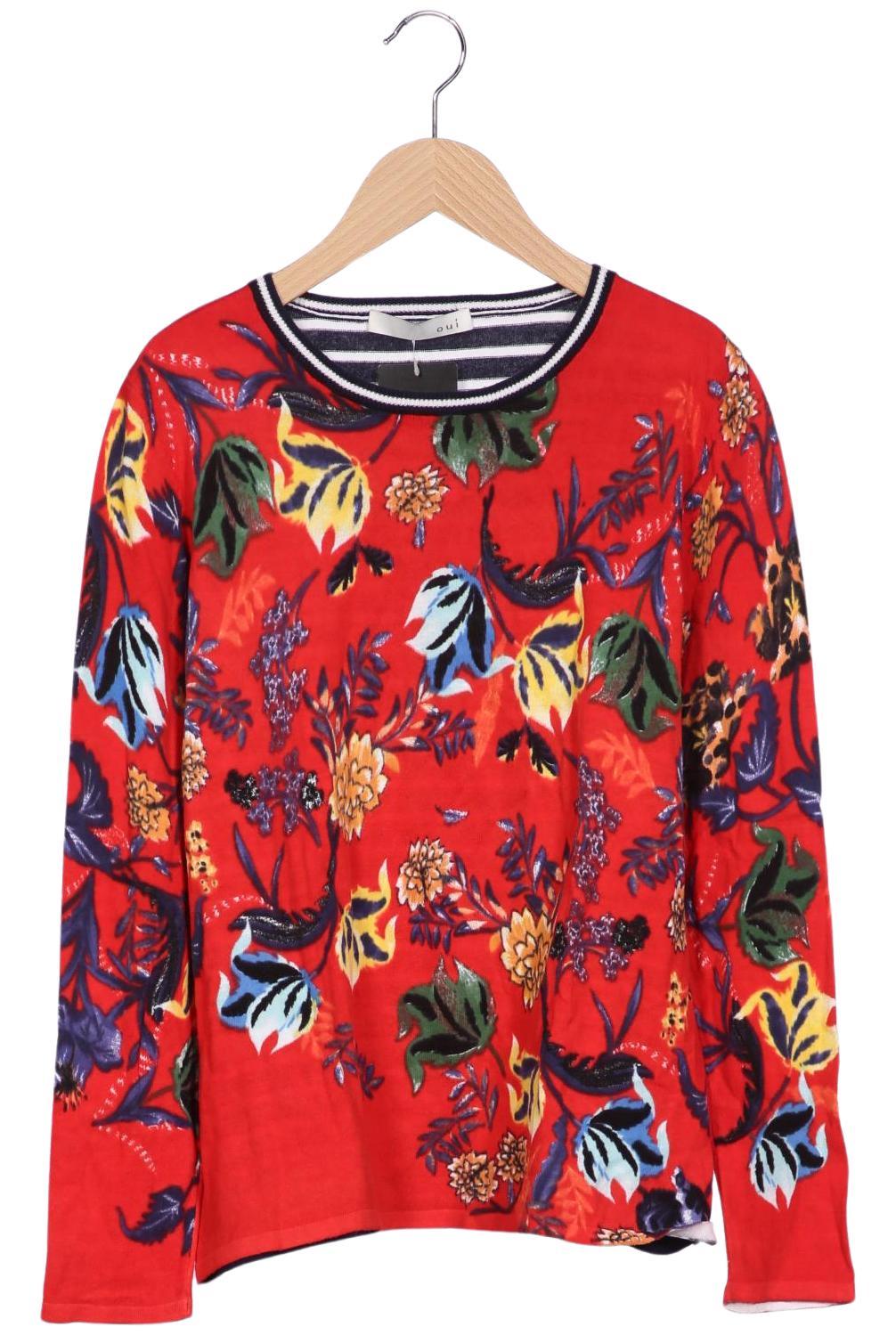 

Oui Damen Pullover, mehrfarbig, Gr. 40