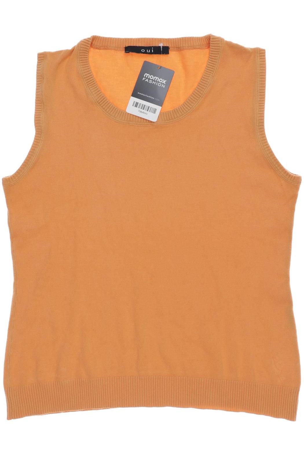 

Oui Damen Pullover, orange, Gr. 38