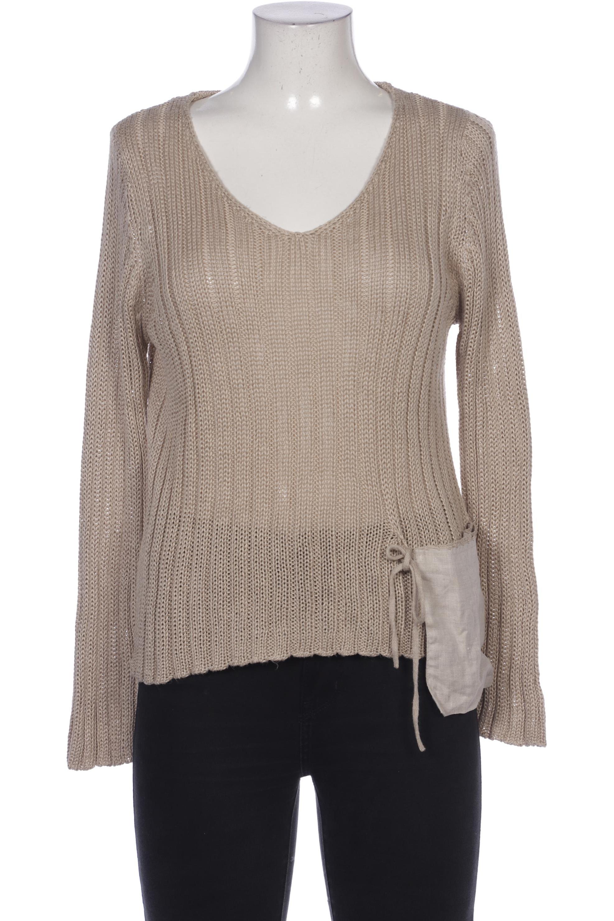 

Oui Damen Pullover, beige, Gr. 42