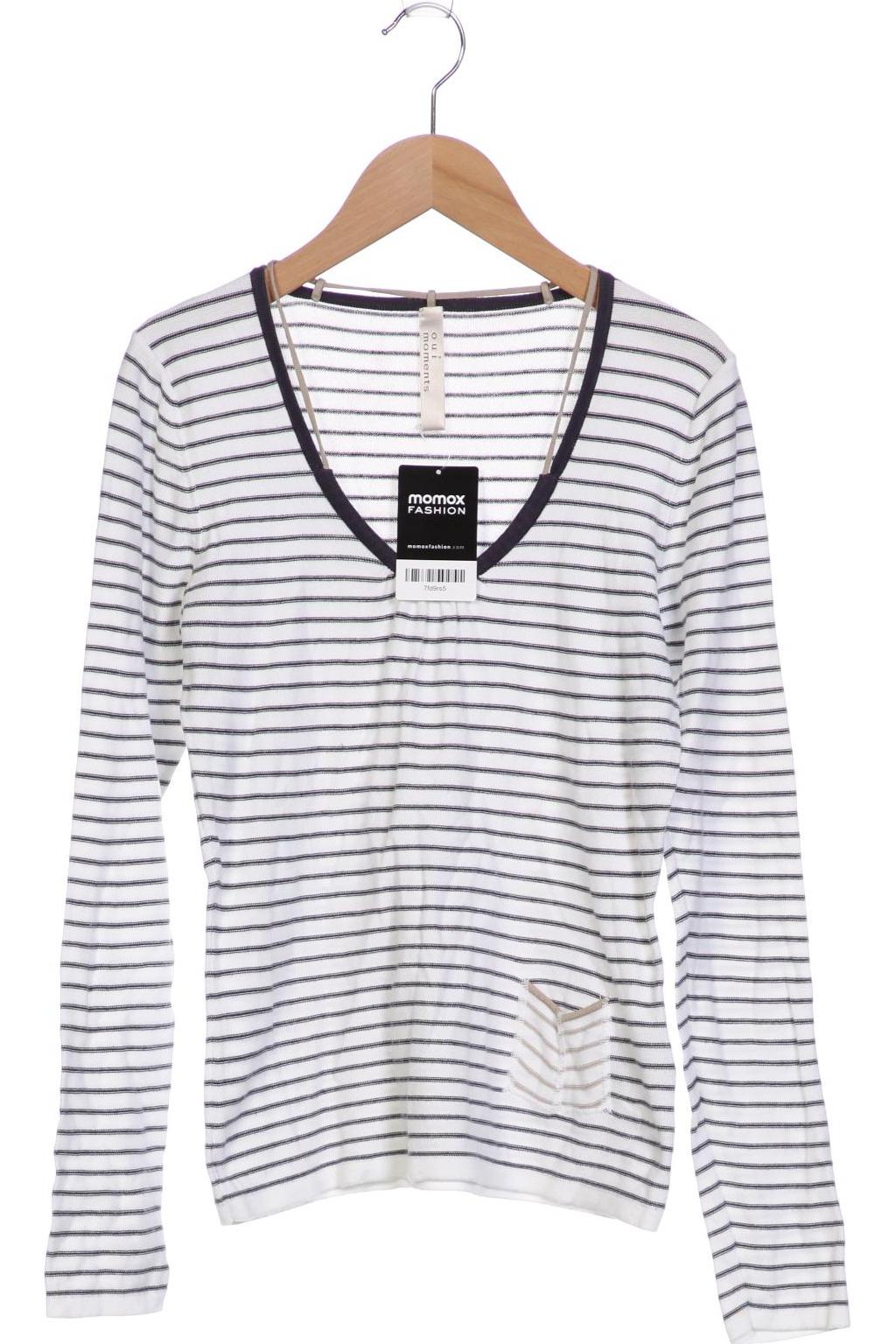 

Oui Damen Pullover, weiß