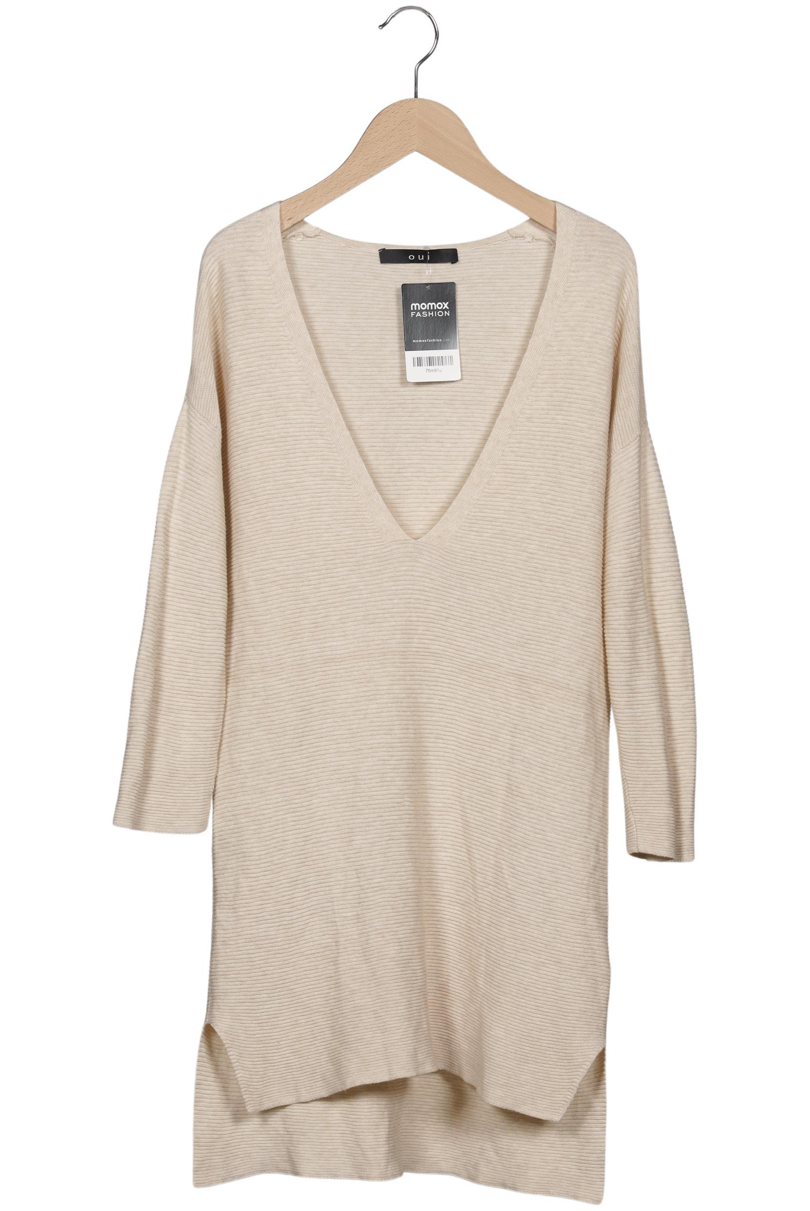 

Oui Damen Pullover, beige, Gr. 36