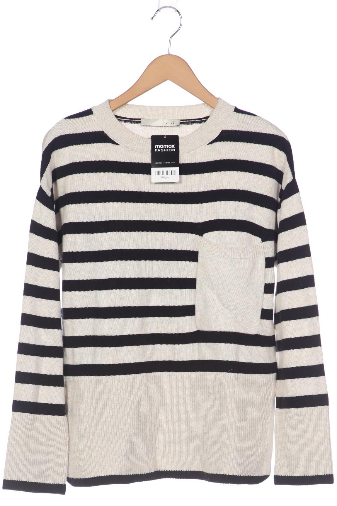 

Oui Damen Pullover, cremeweiß, Gr. 36
