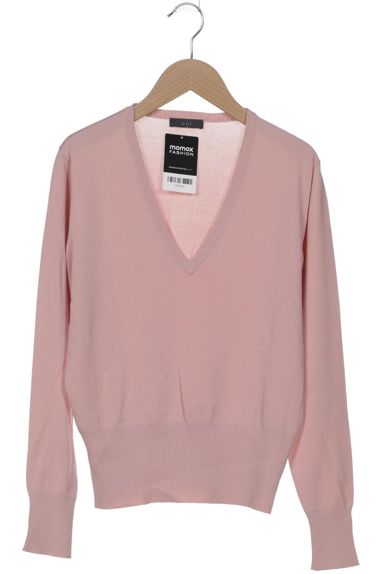 

Oui Damen Pullover, pink, Gr. 42