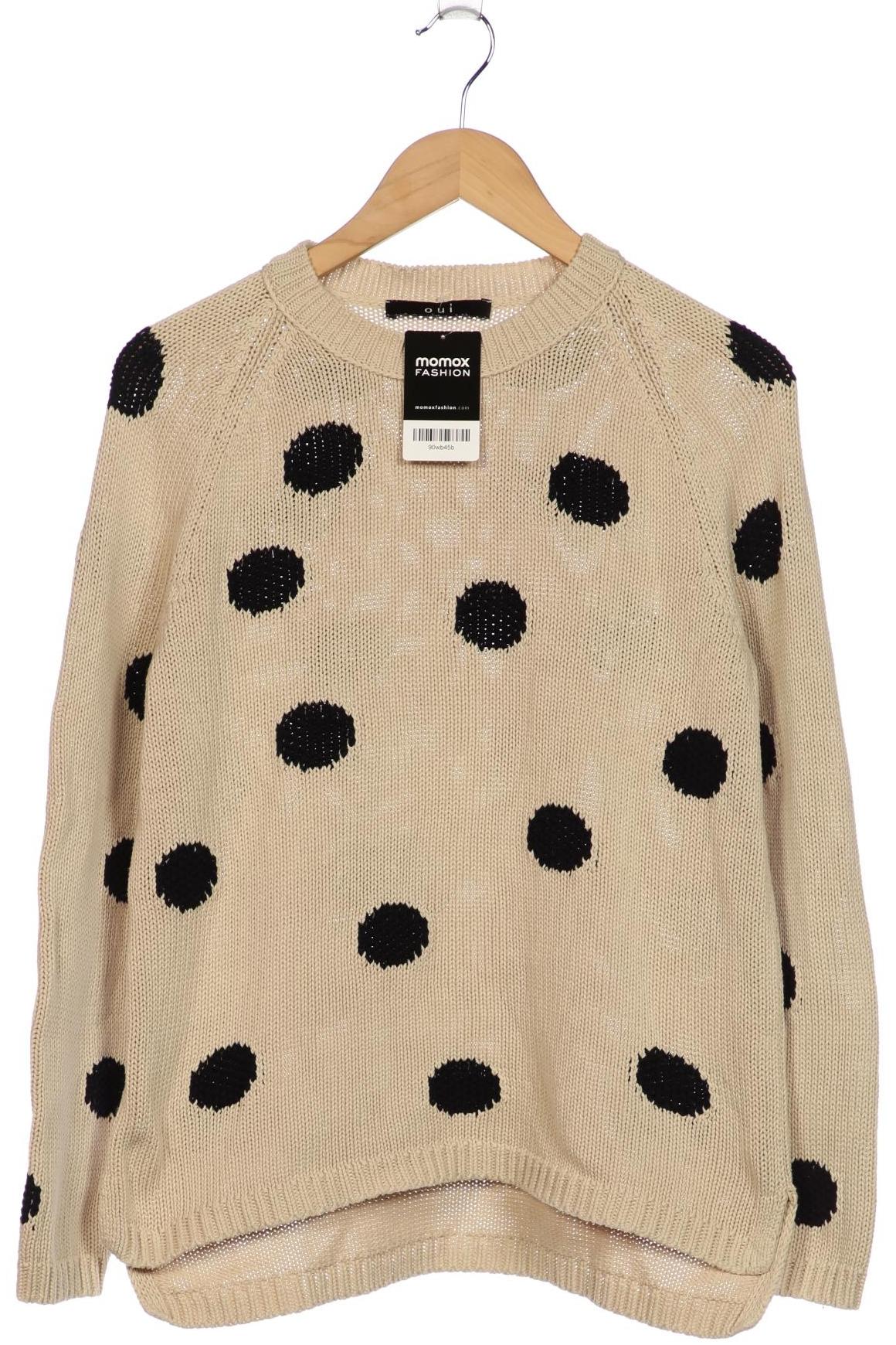 

Oui Damen Pullover, beige, Gr. 42