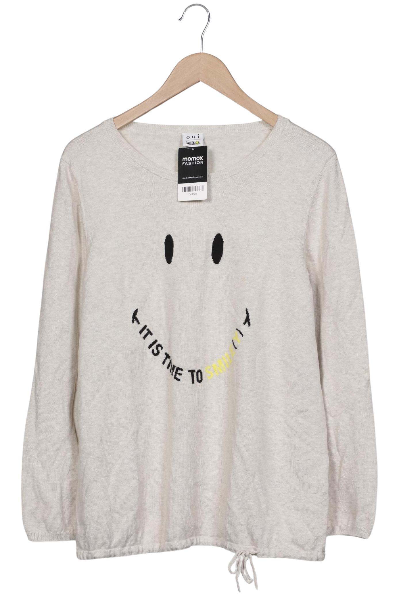 

Oui Damen Pullover, beige, Gr. 44