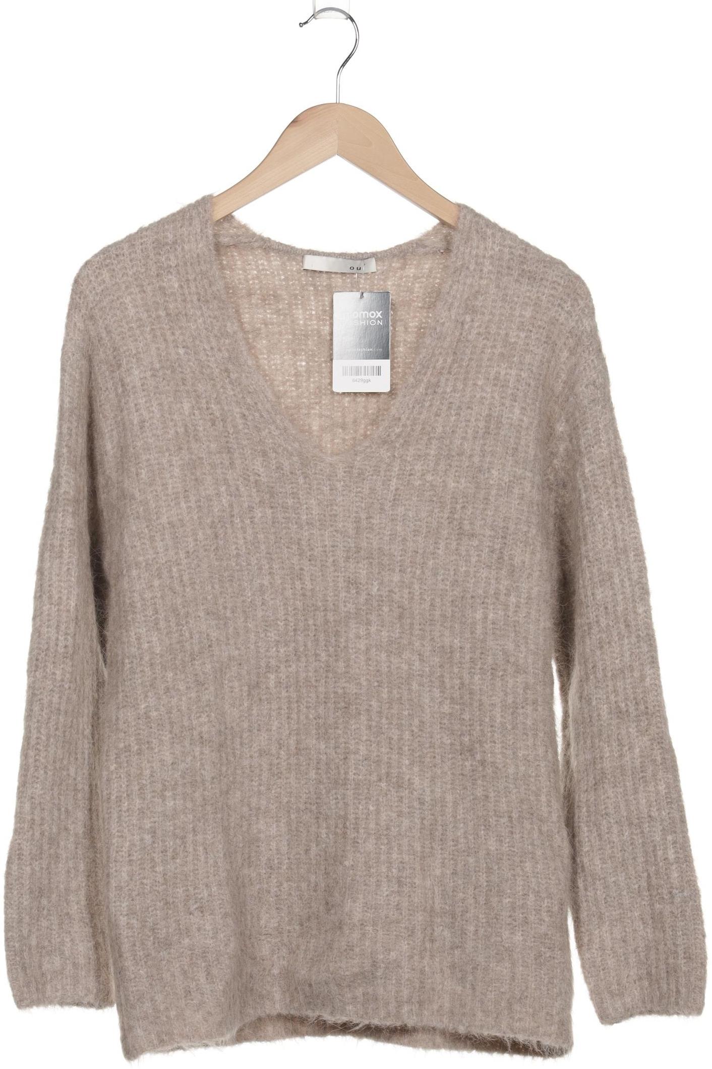 

Oui Damen Pullover, beige, Gr. 36