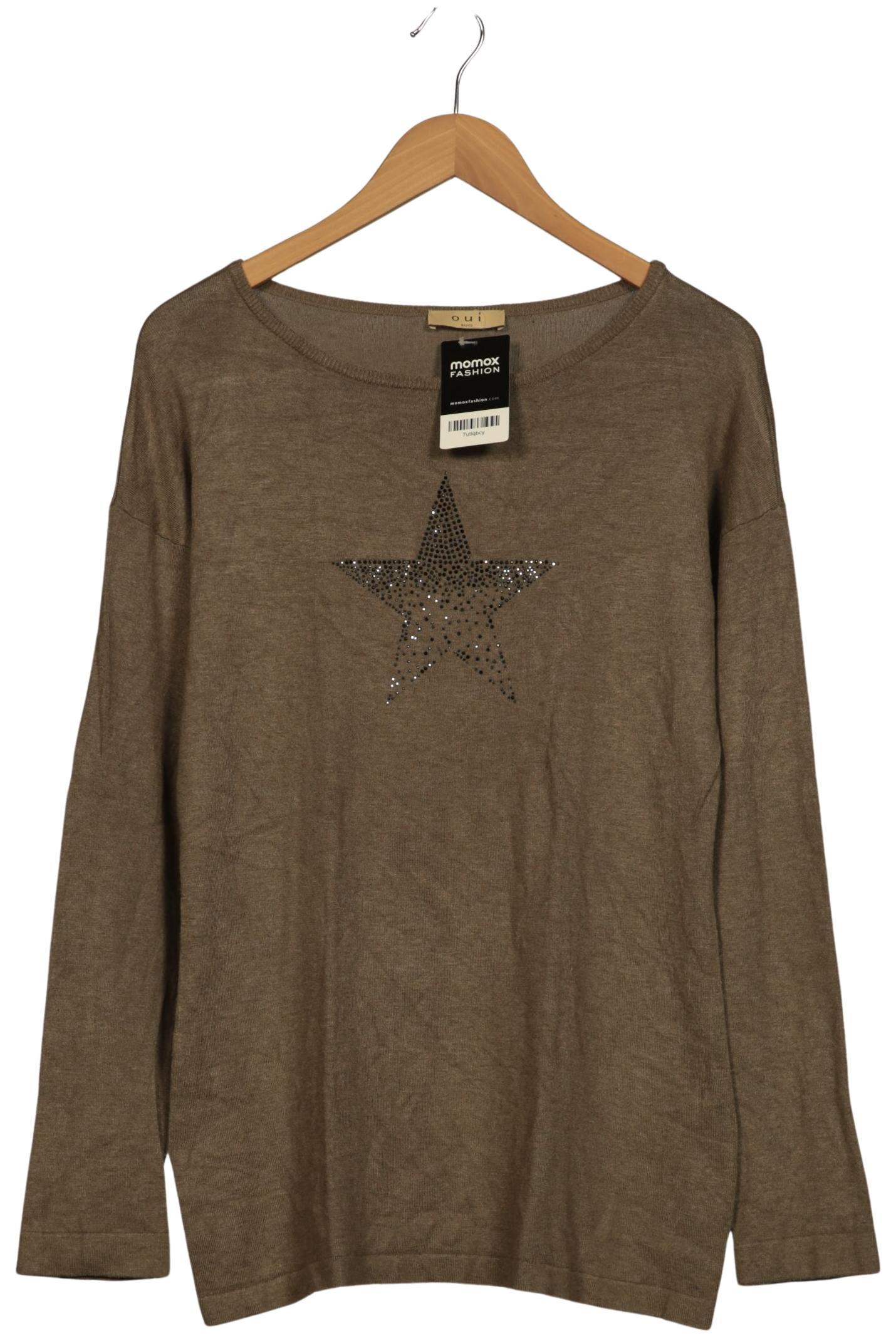 

Oui Damen Pullover, braun, Gr. 40