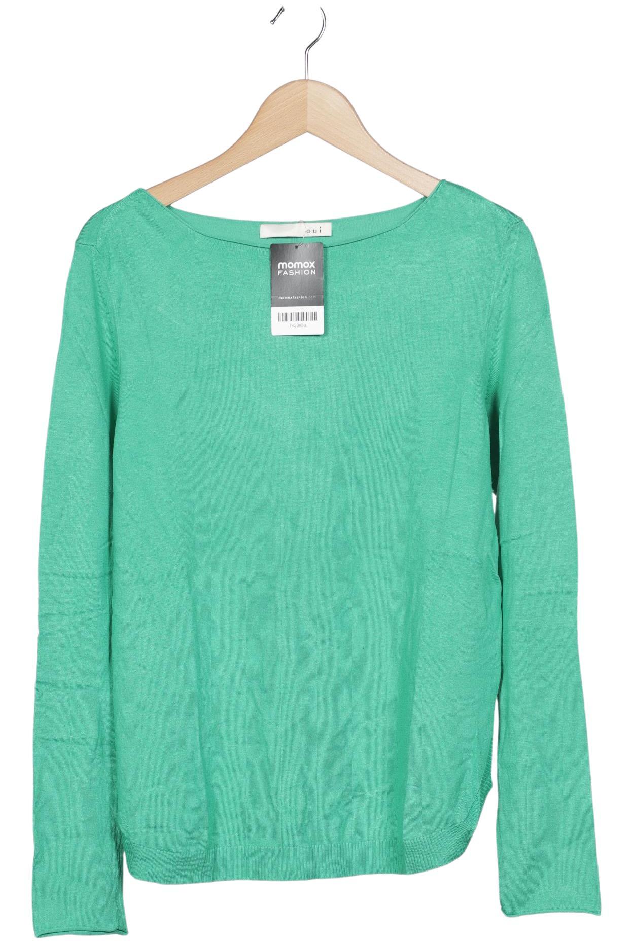 

Oui Damen Pullover, grün, Gr. 38