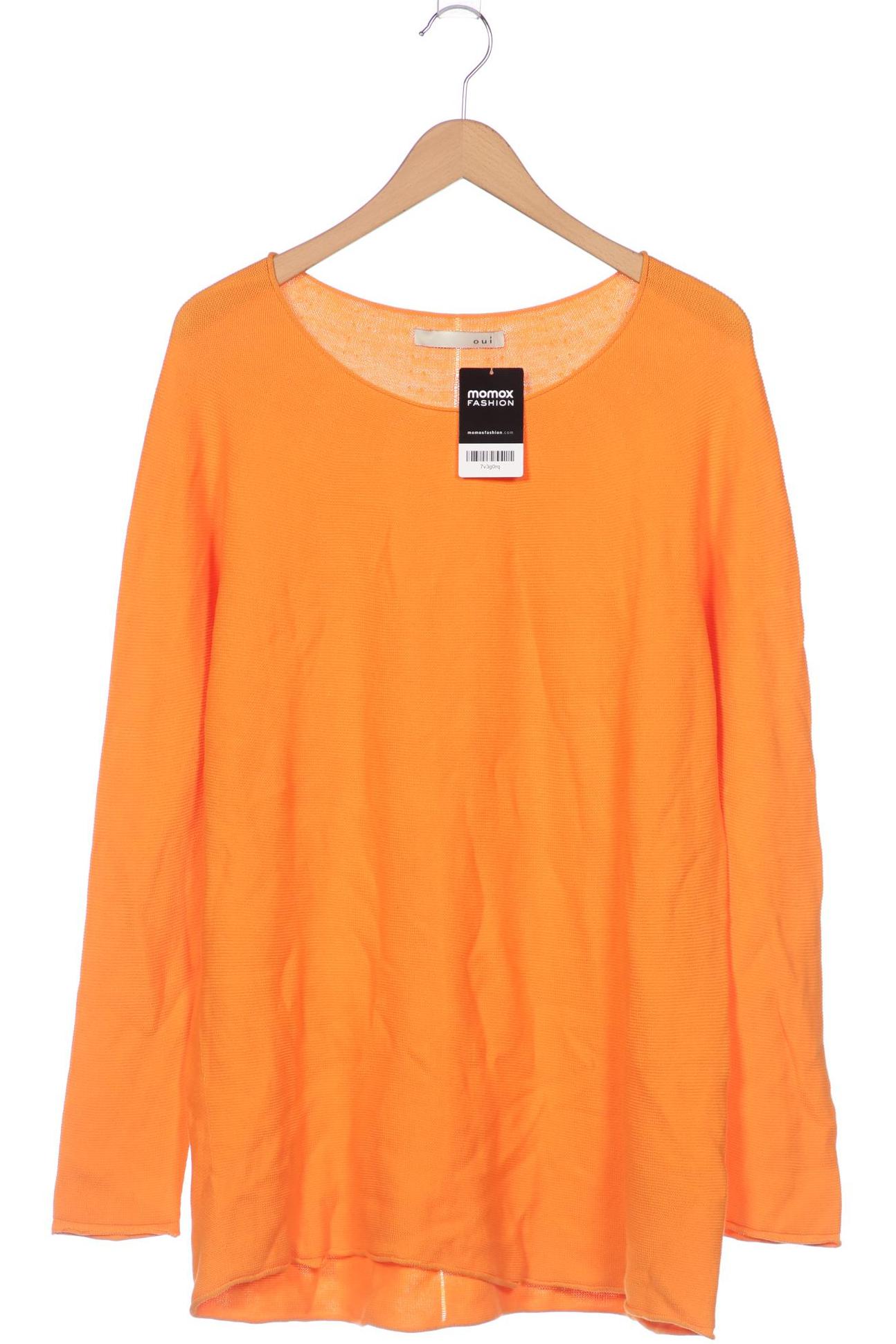 

Oui Damen Pullover, orange, Gr. 44