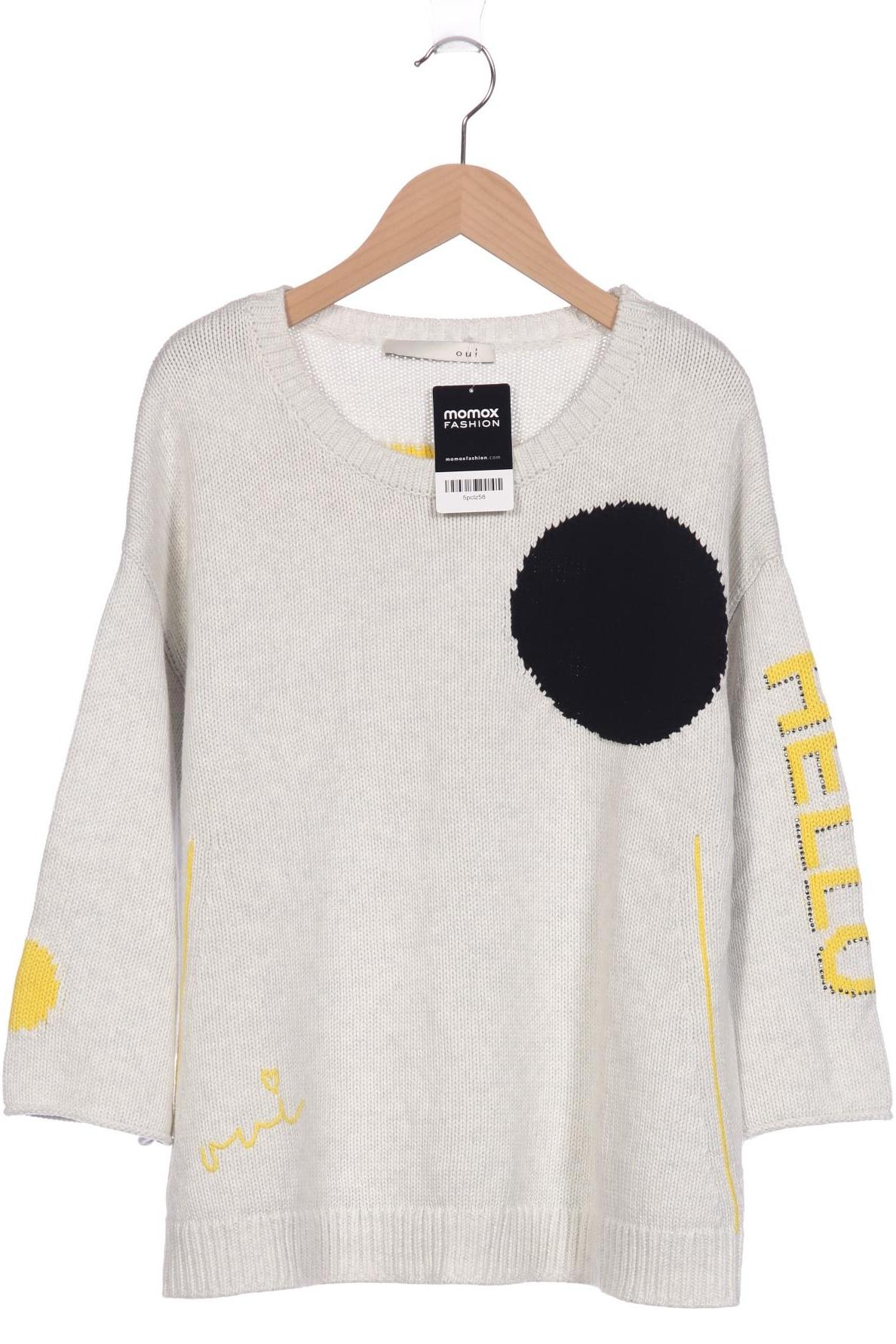 

Oui Damen Pullover, grau, Gr. 40