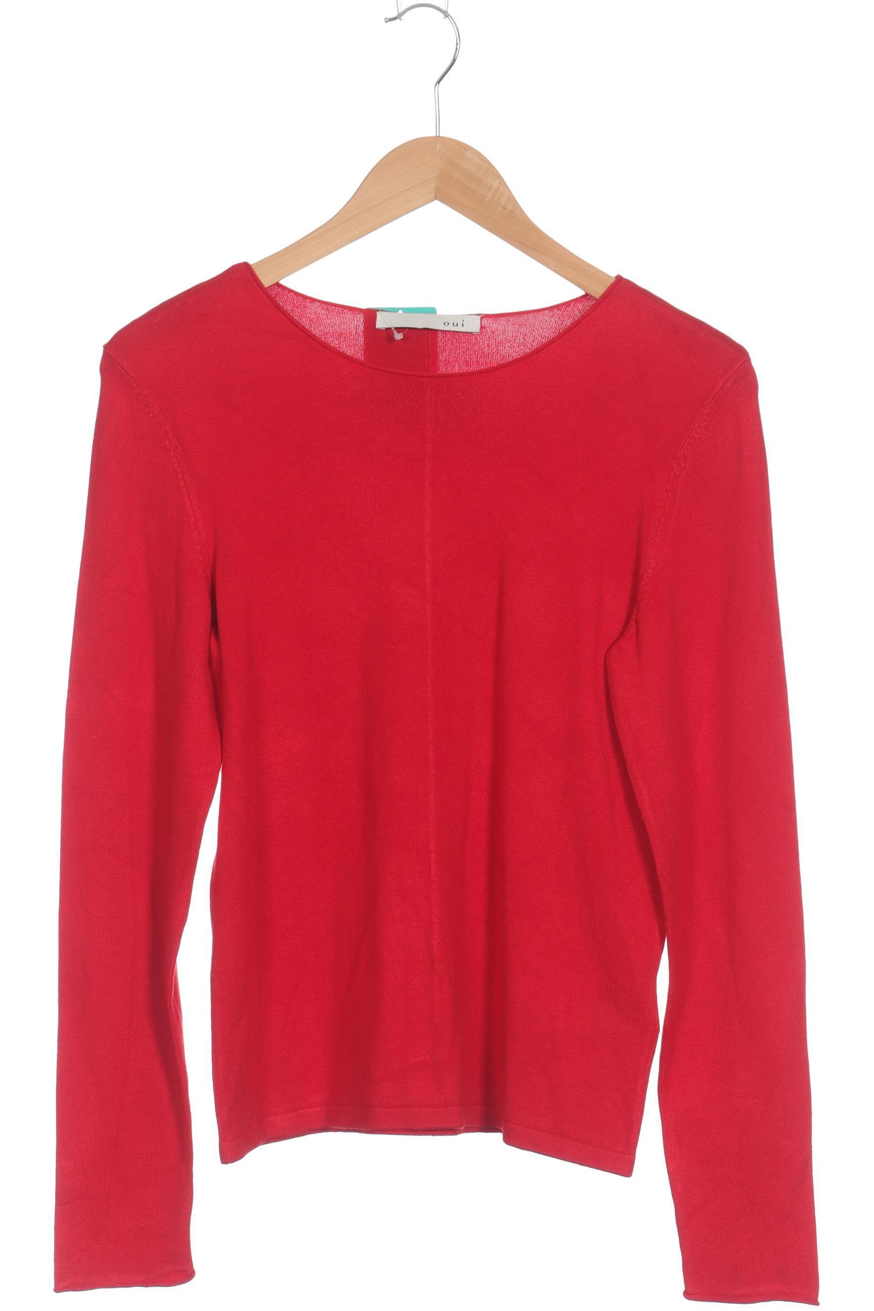 

Oui Damen Pullover, rot, Gr. 34