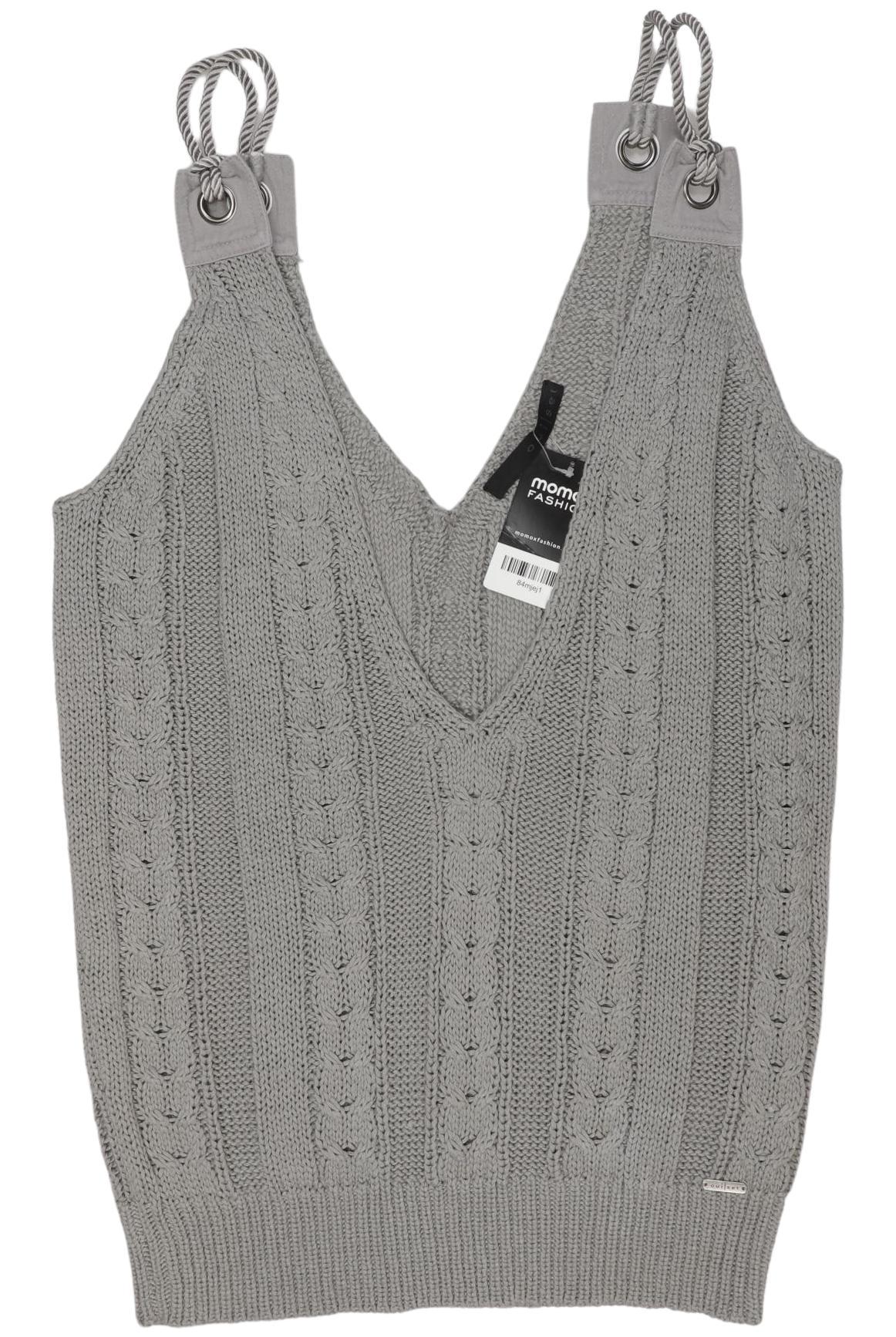 

Oui Damen Pullover, grau, Gr. 36